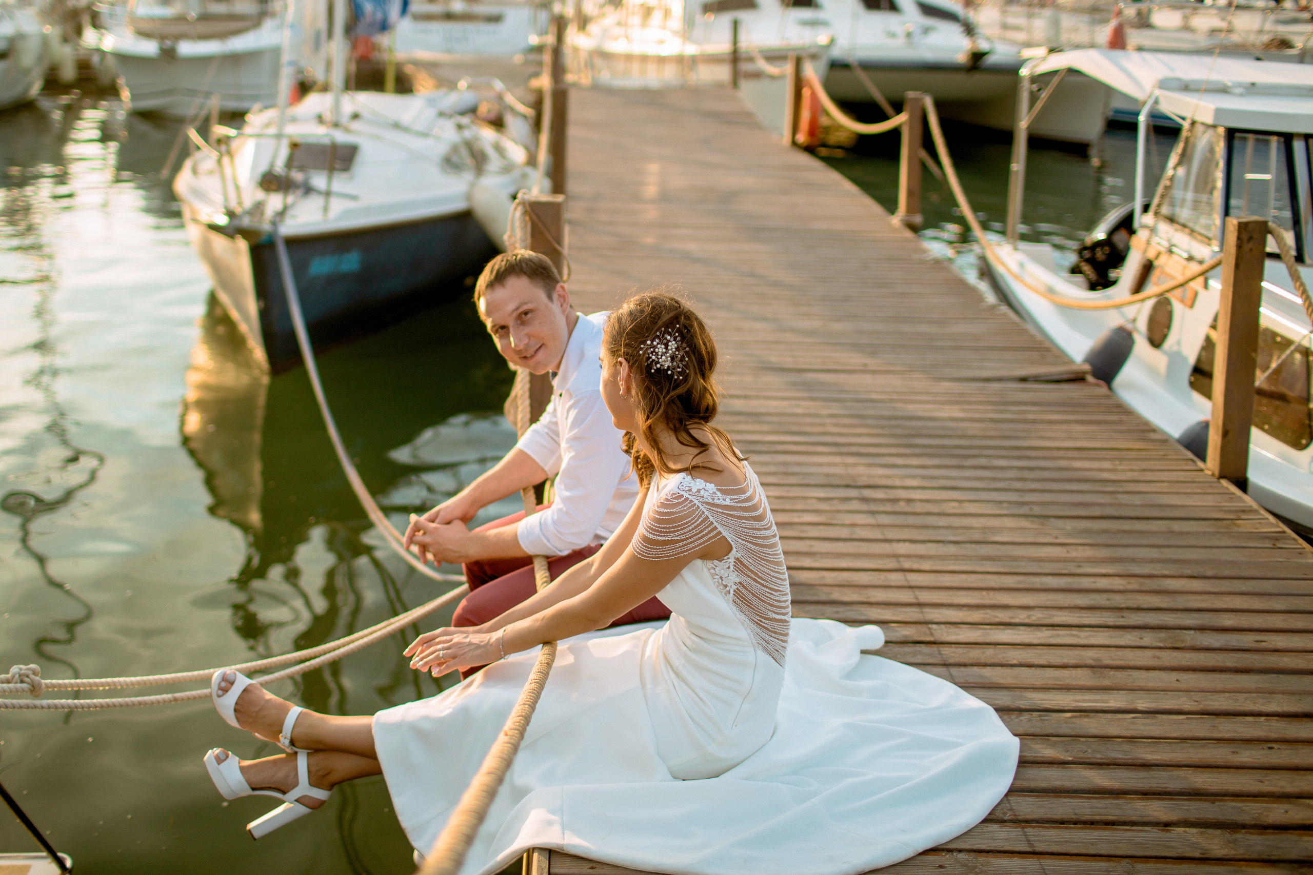 Выездная свадебная церемония в бухте. Фотограф в Каппадокии / Julia Ganch