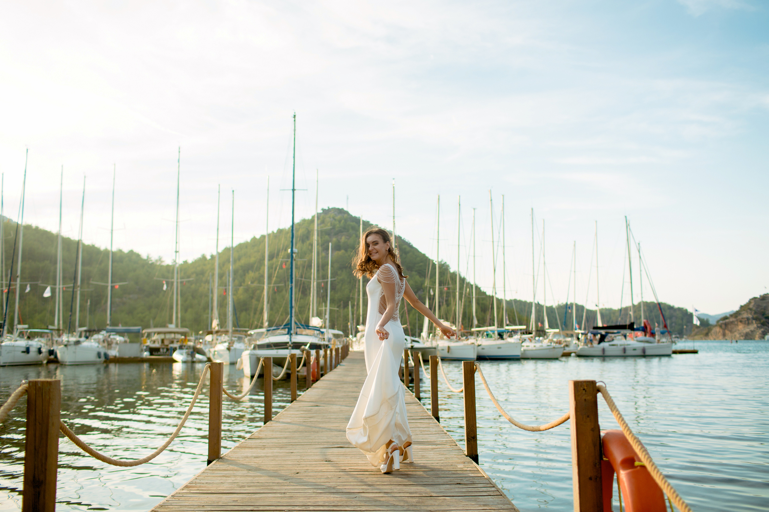 Выездная свадебная церемония в бухте. Фотограф в Каппадокии / Julia Ganch