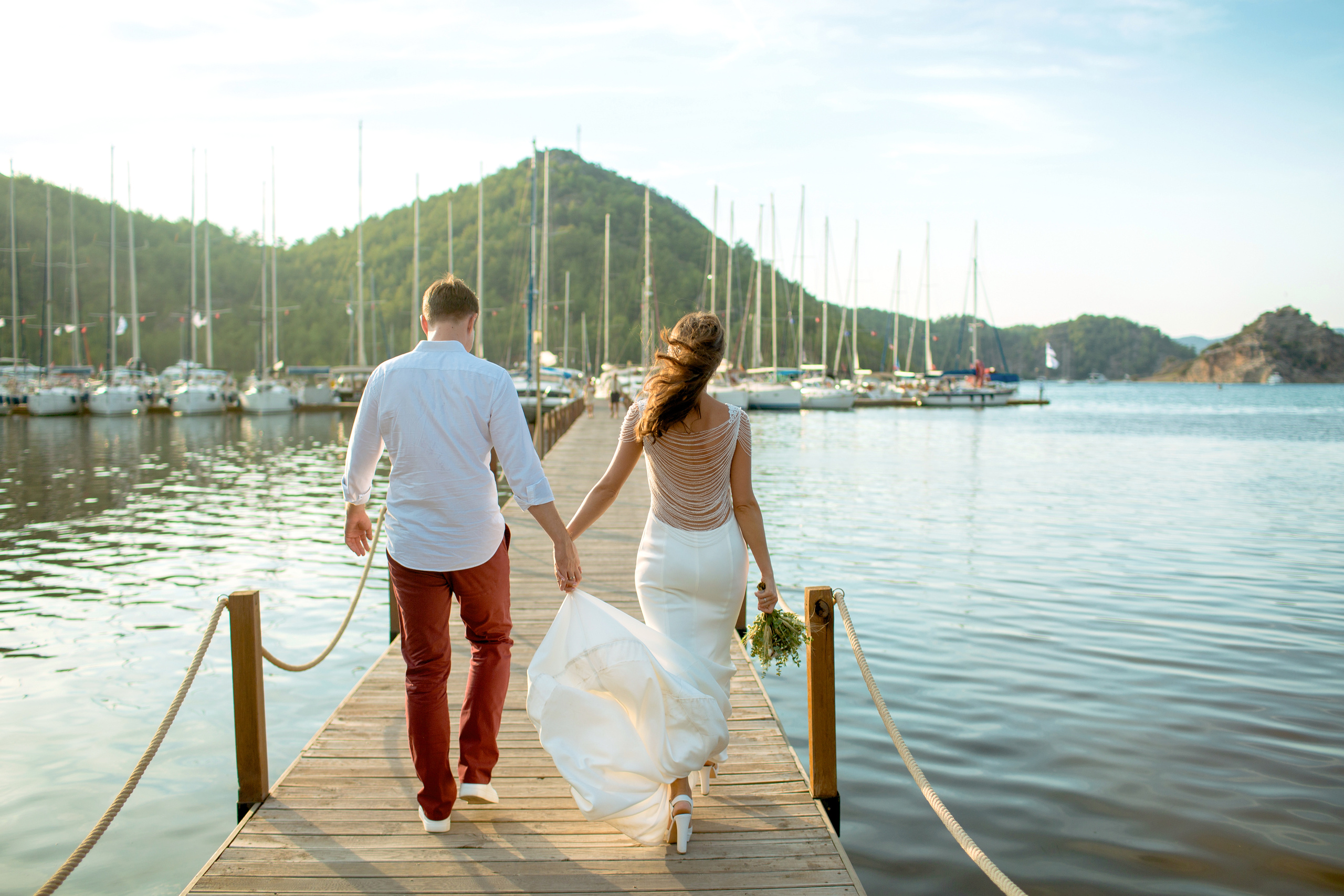 Выездная свадебная церемония в бухте. Фотограф в Каппадокии / Julia Ganch