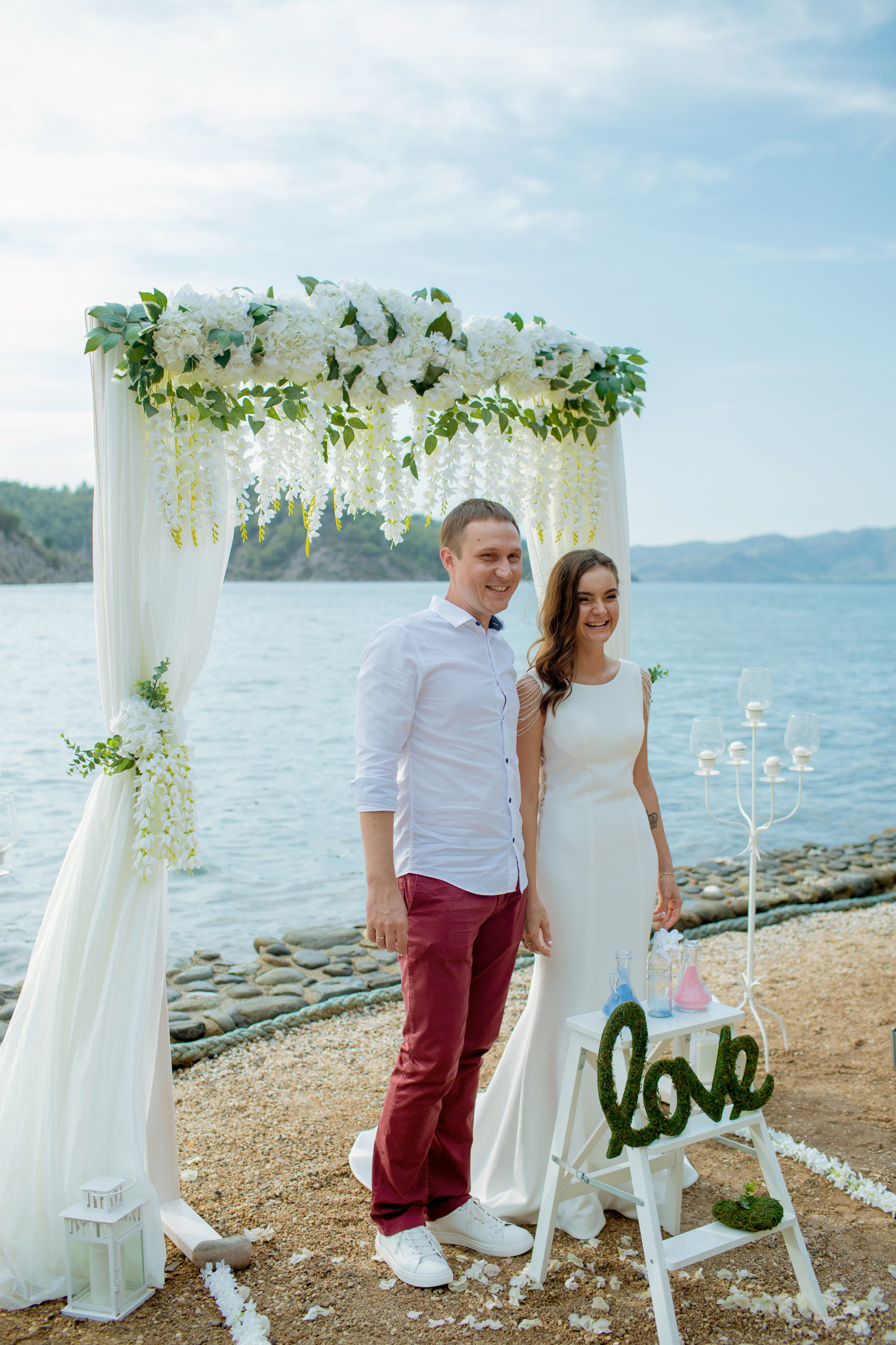 Выездная свадебная церемония в бухте. Фотограф в Каппадокии / Julia Ganch