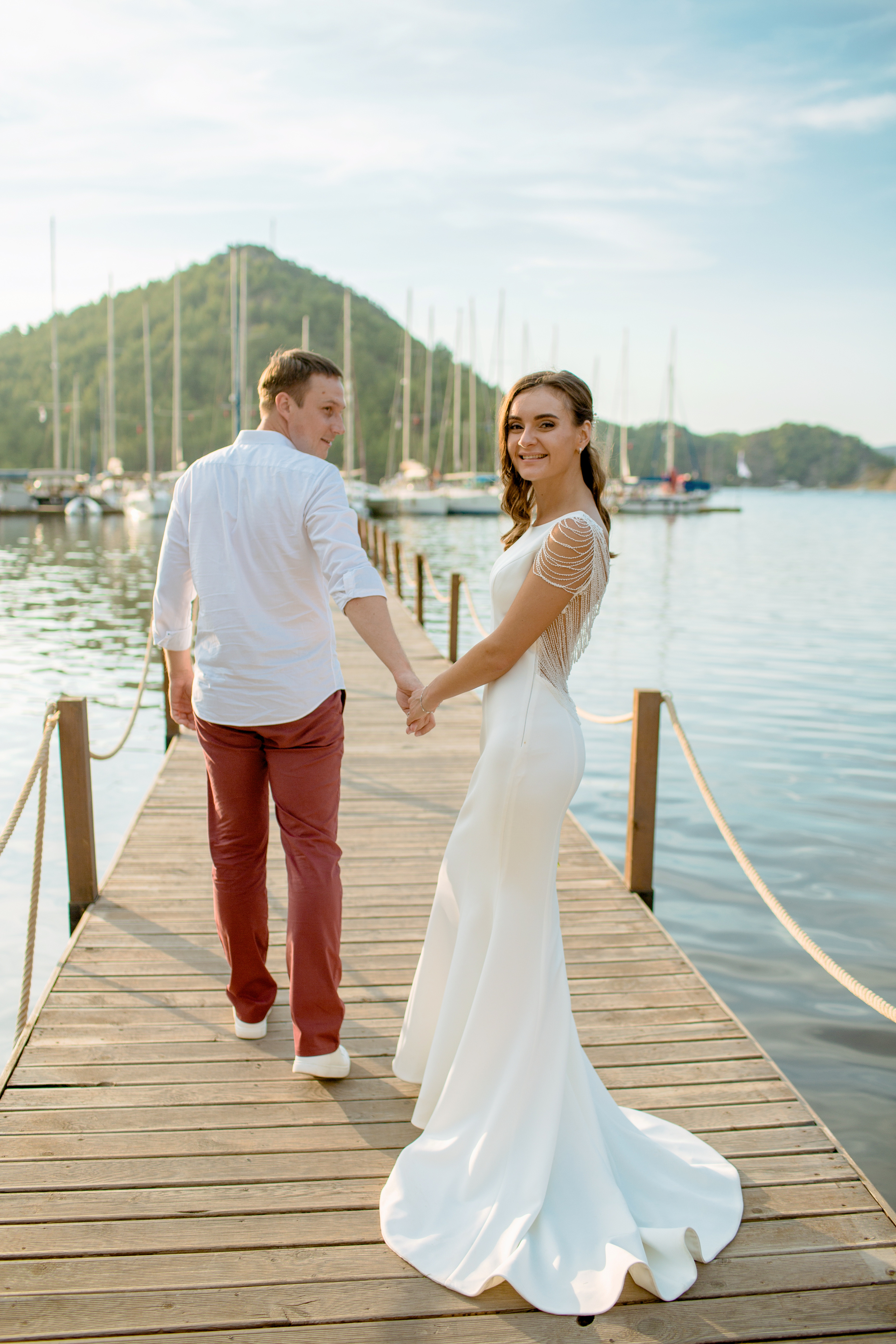 Выездная свадебная церемония в бухте. Фотограф в Каппадокии / Julia Ganch