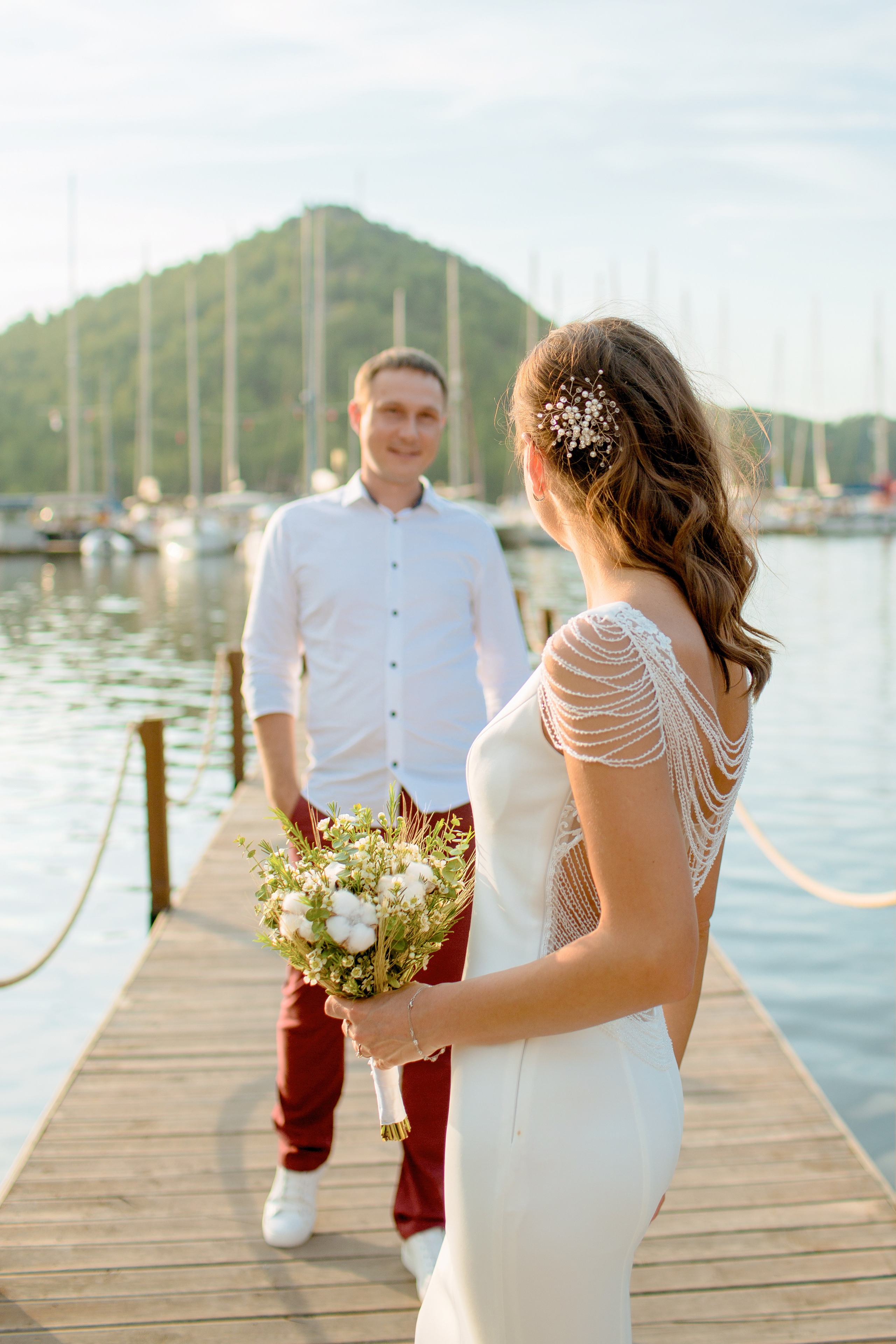 Выездная свадебная церемония в бухте. Фотограф в Каппадокии / Julia Ganch