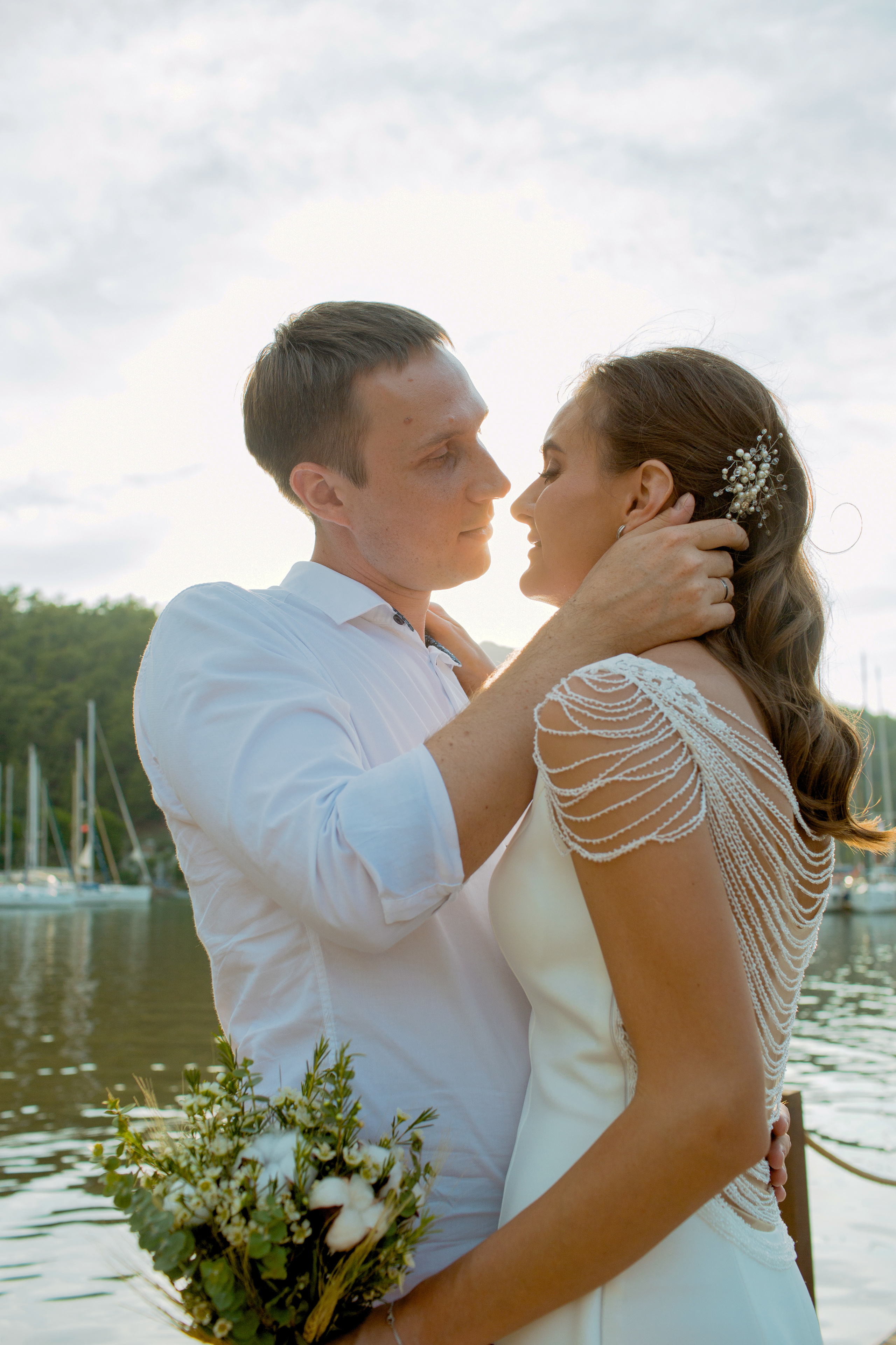 Выездная свадебная церемония в бухте. Фотограф в Каппадокии / Julia Ganch