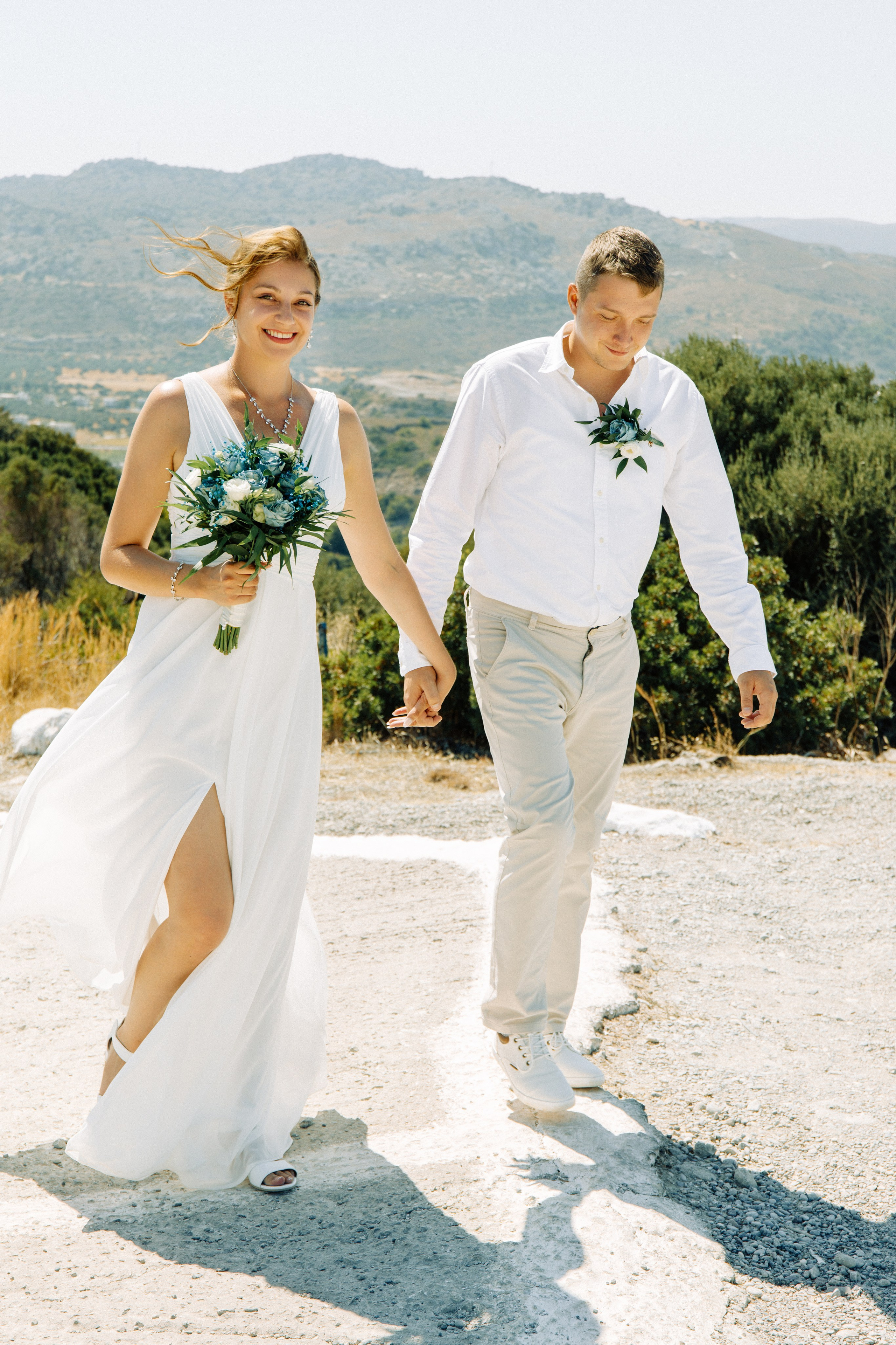 Ricardo and Justin. Renate Woeste | Wedding planner in Rhodes. Creating dream weddings by the sea. Let’s make your special day unforgettable
