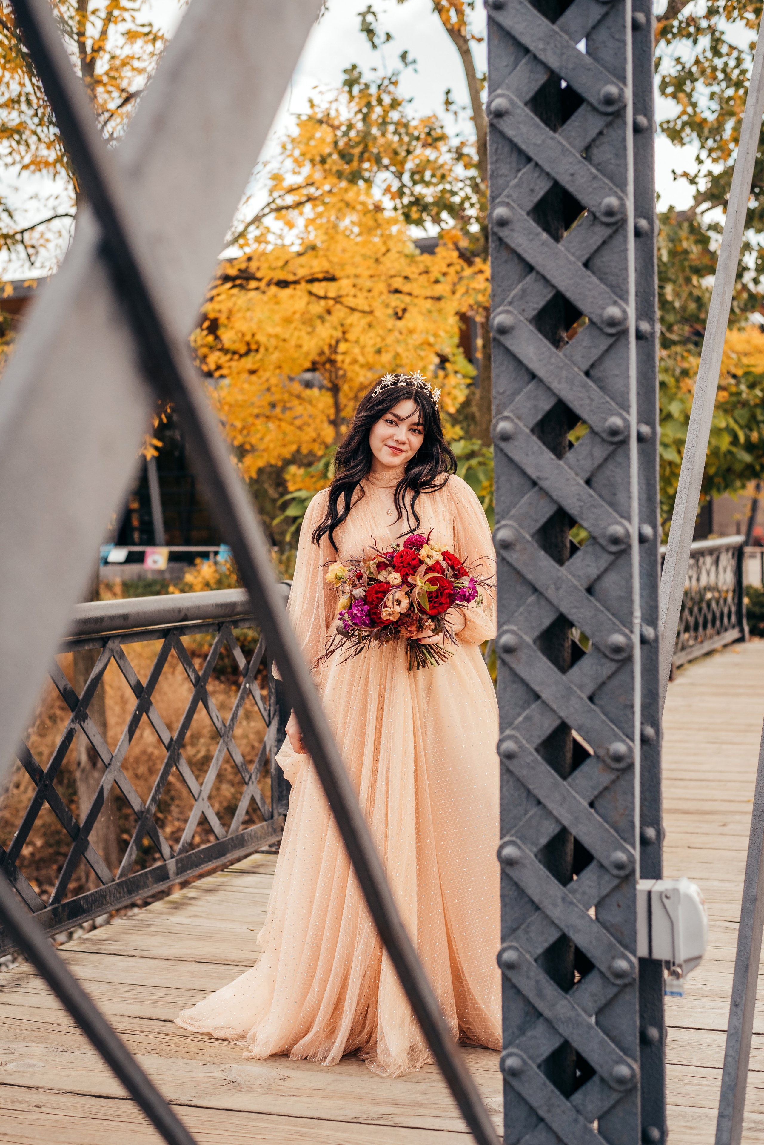Bold & Dramatic Wedding at The Paper Mill on The Landing | Fort Wayne Wedding Photographer. Alexandria Danielle Photography | Fort Wayne & Indianapolis Wedding Photographer