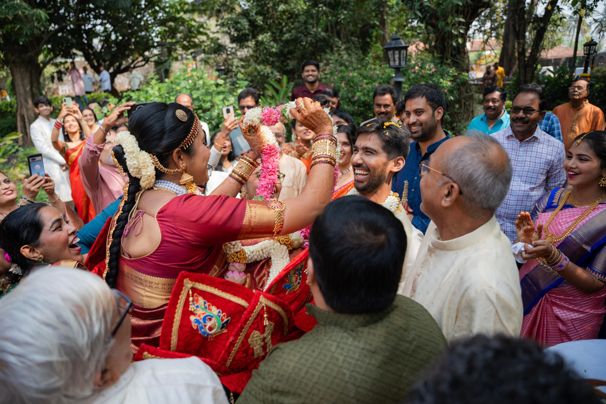 Samyuktha & Manoj, Tamil and Telugu Wedding at Angana Courtyard, Bangalore | Truly Yours