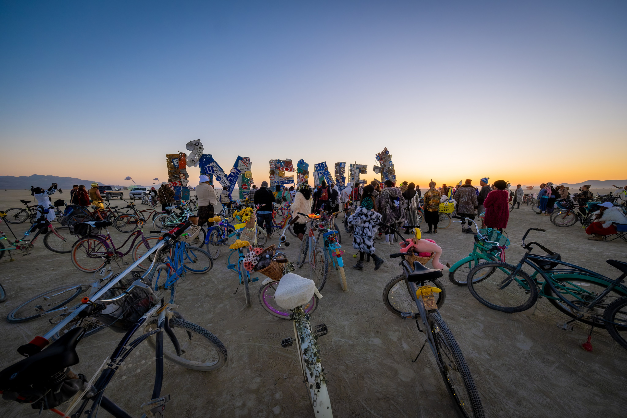 BURNING MAN 2024. Reportage concert portrait photography in the San Francisco Bay Area