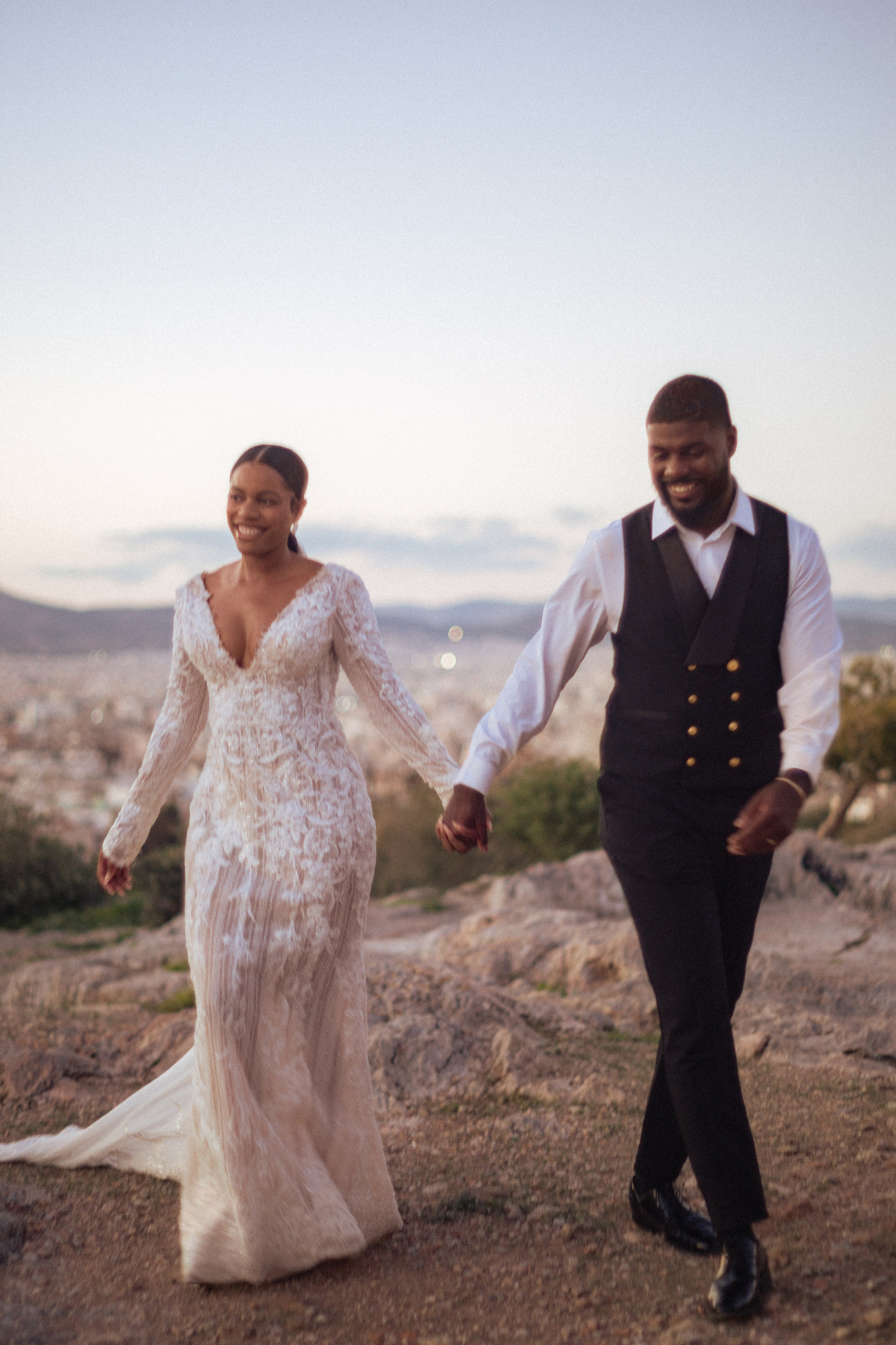 Wedding celebration of Tiffany and Spencer. Photographer in Greece Kristina