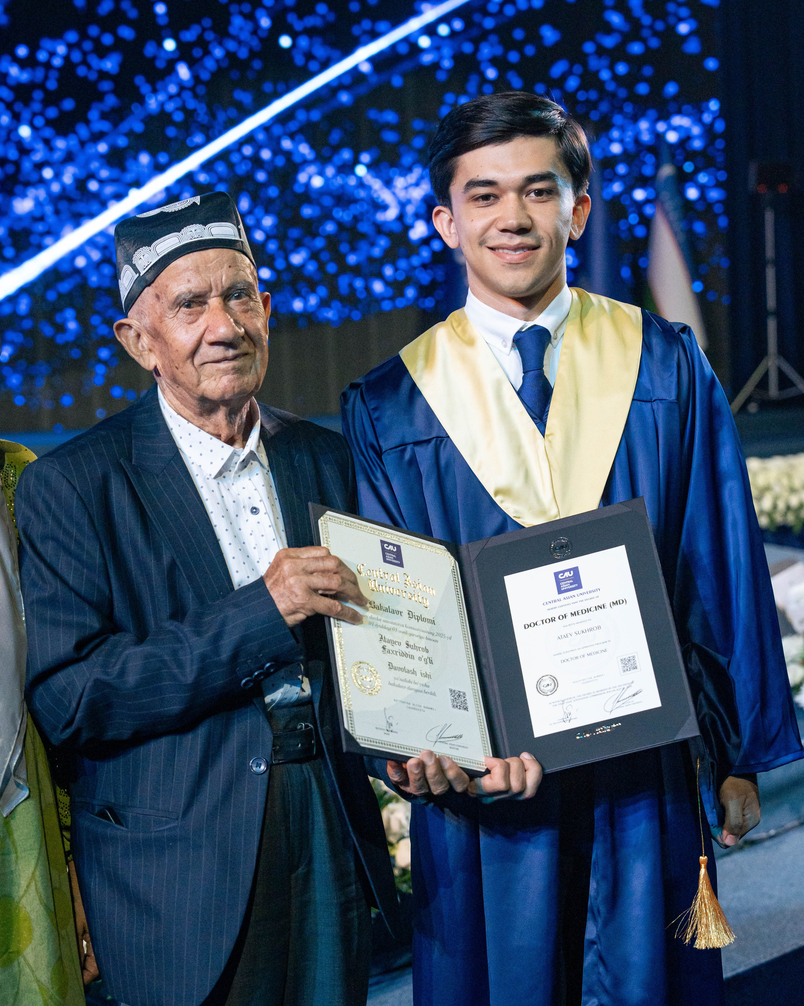 Как Central Asian University провёл одну из самых ярких выпускных церемоний. Георгий Намазов | Фотограф в Ташкенте