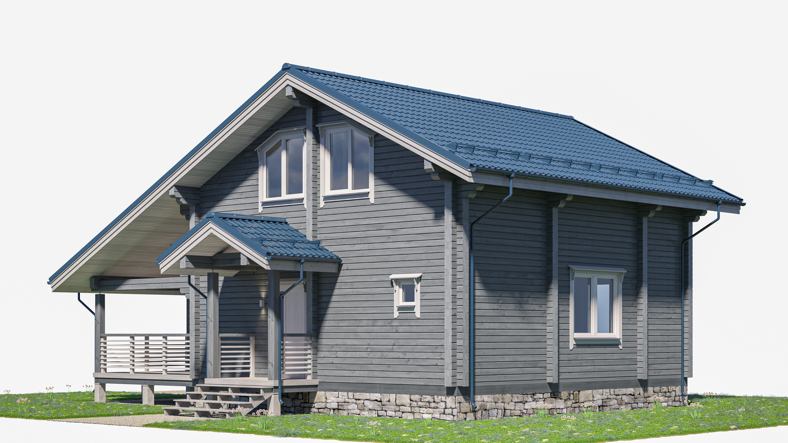 Визуализация на белом фоне. Дизайн и визуализация