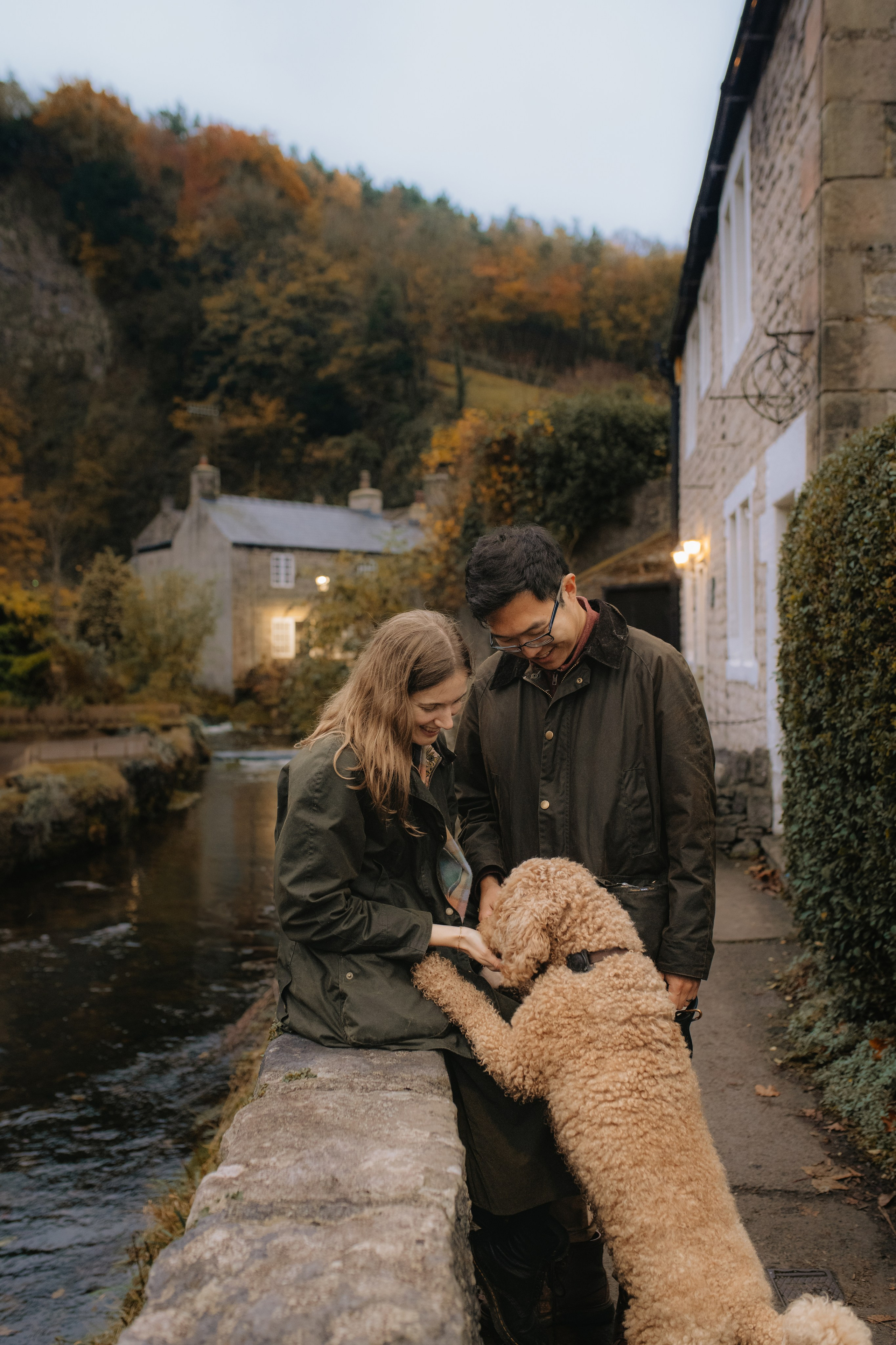 L & C in Peak District. Tania Gandrabur, photographer in West Midlands, England
