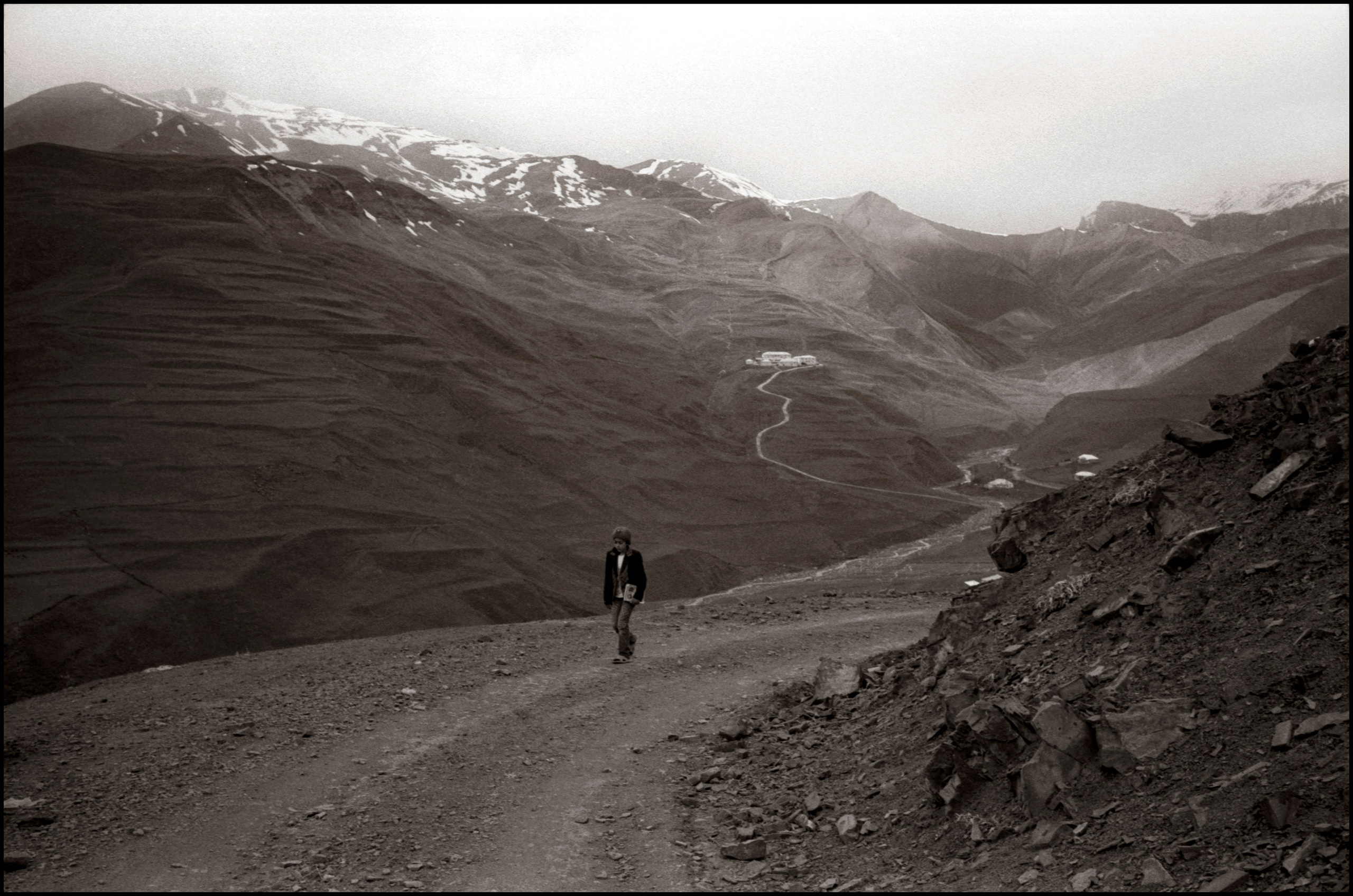 Boy with a book.  Xinalig, 2013