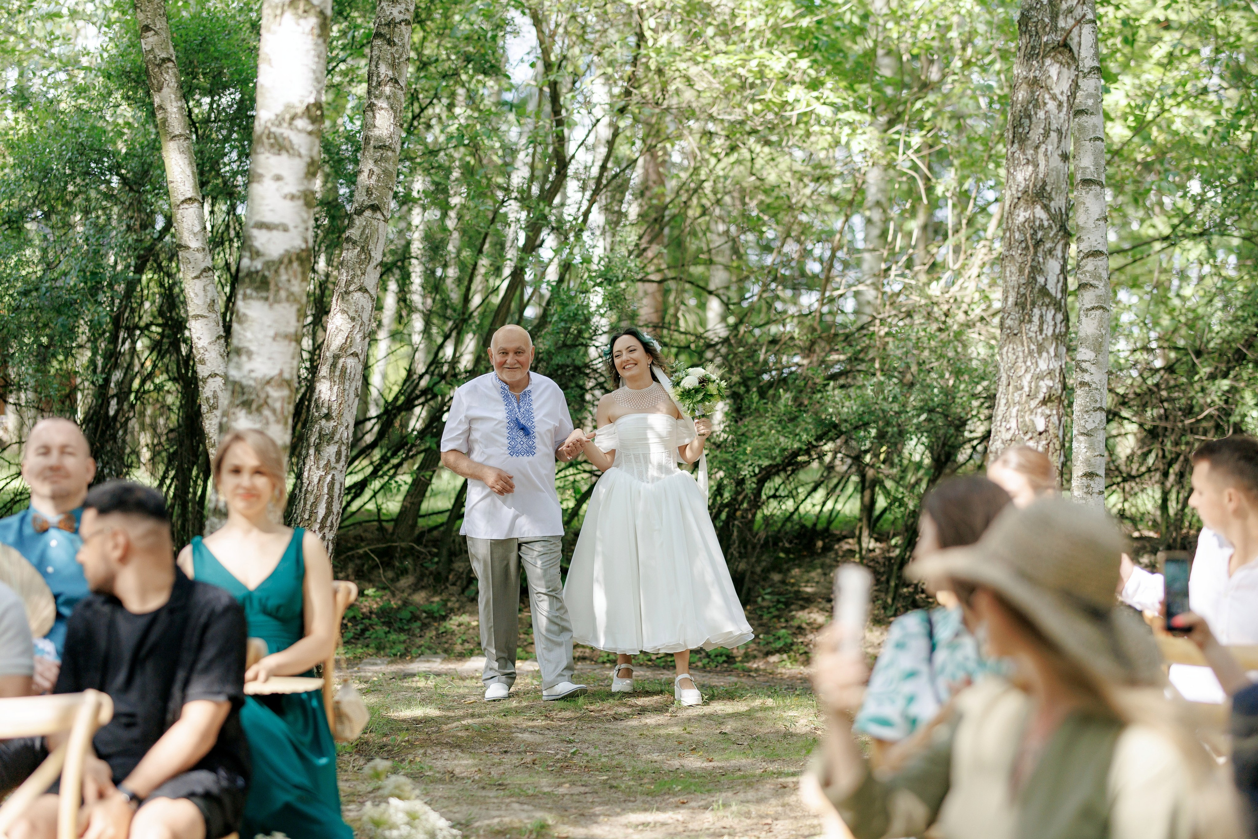 Janina & Wladek. Dworzyszcze Wola. 23.07.2025. Fotograf ślubny i rodzinny w Krakowie Yana Klymova