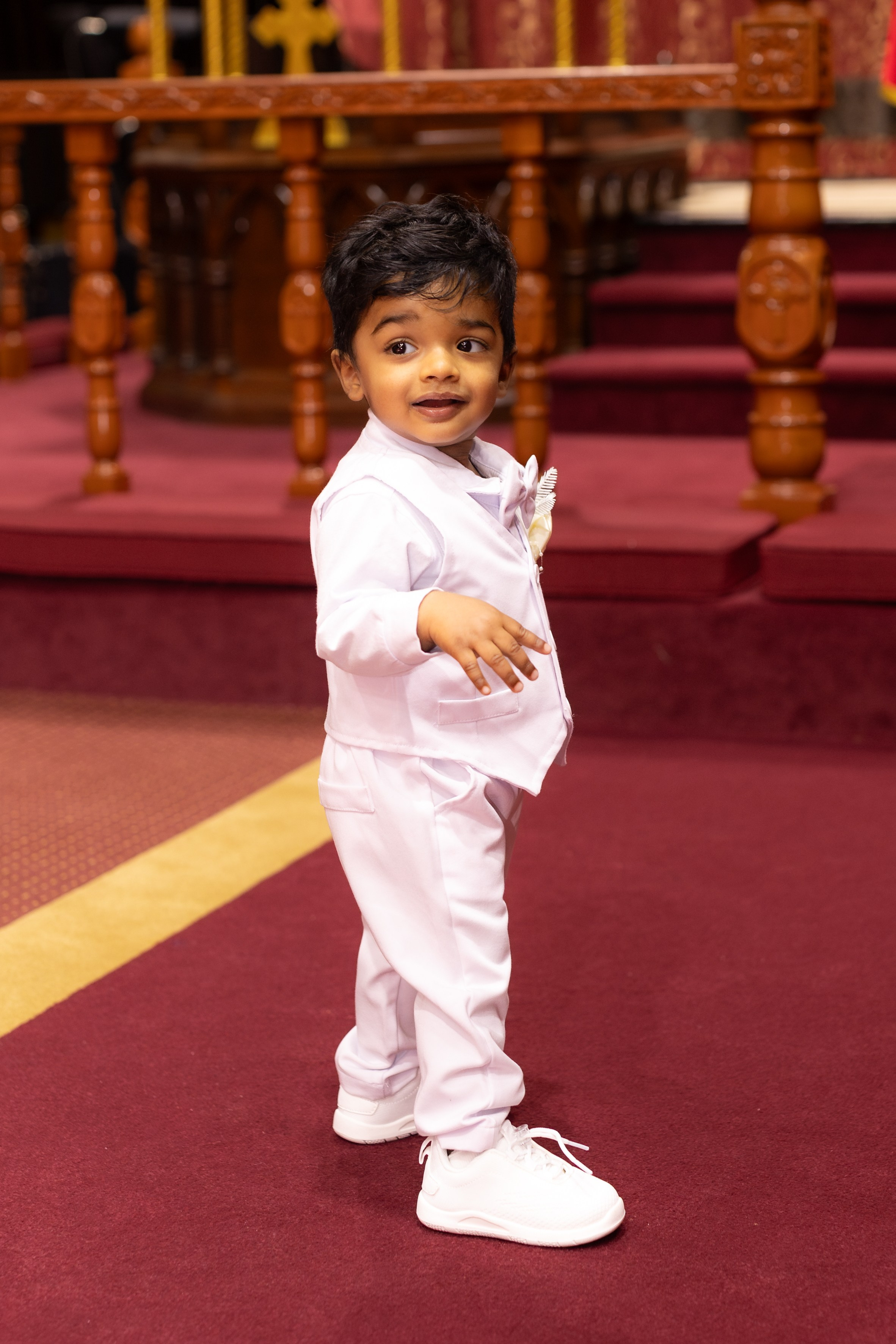 Baptist Church Baptism of a One-Year-Old Boy. Family, lifestyle, and commercial photography in New York and New Jersey