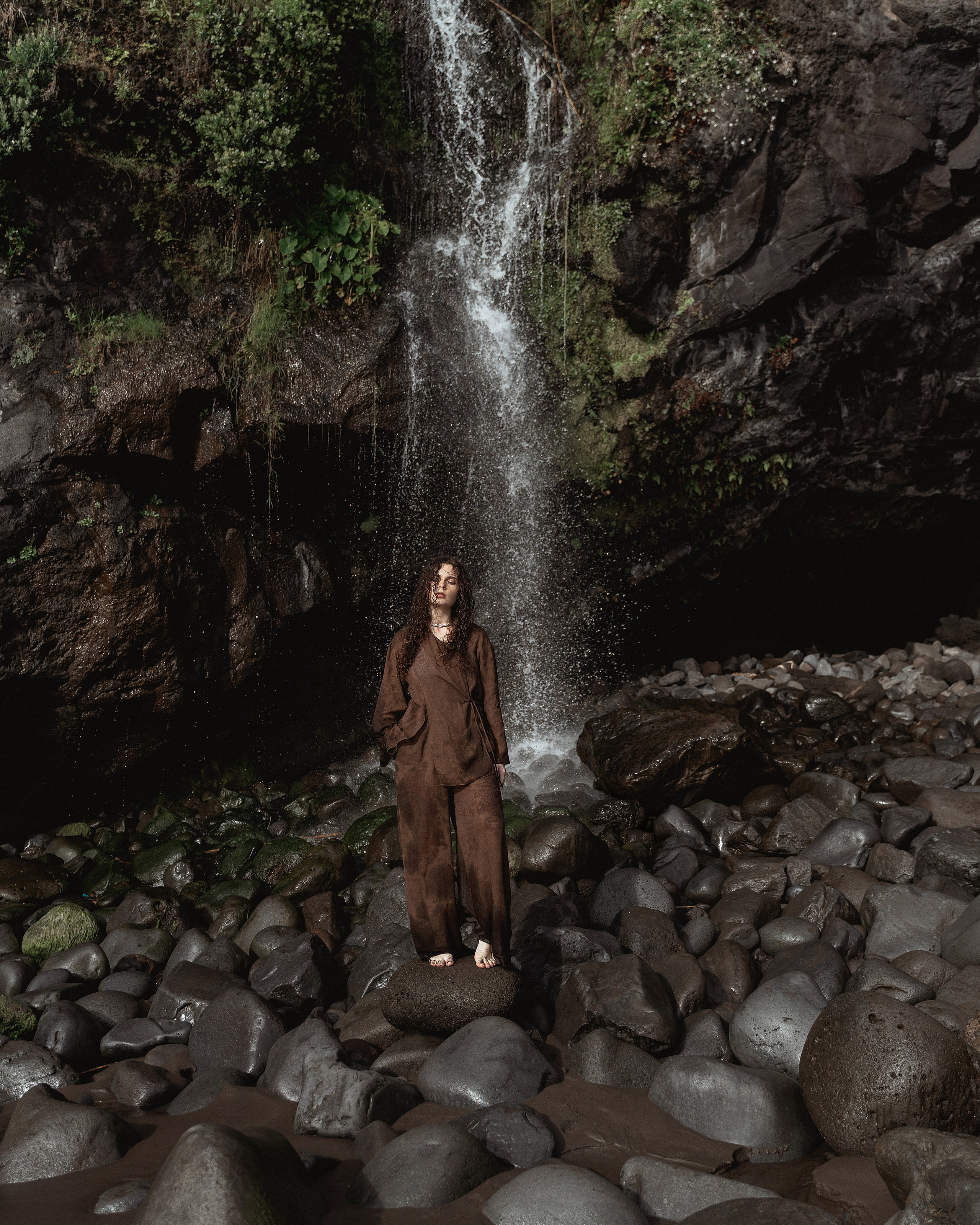 Misty Beach Portraits with Anita at Seixal | Madeira Photographer. Your photographer in Madeira
