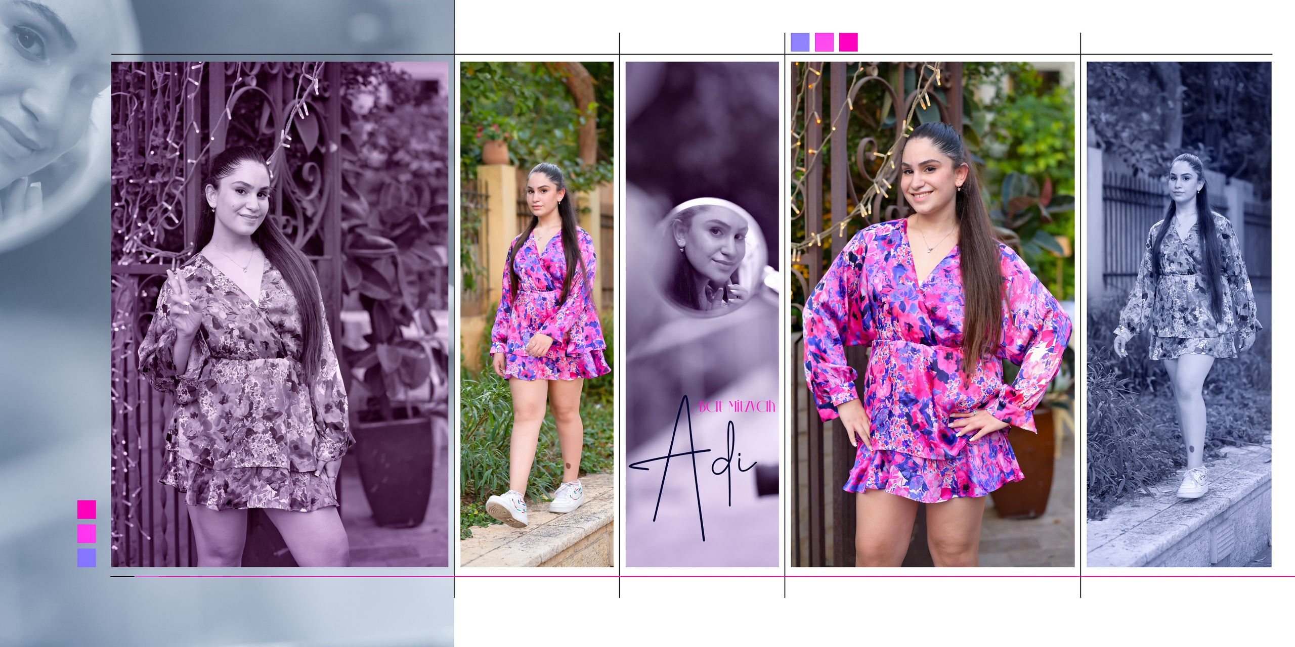 Bat Mitzvah Adi. Wedding and events photographers Studio Shalom