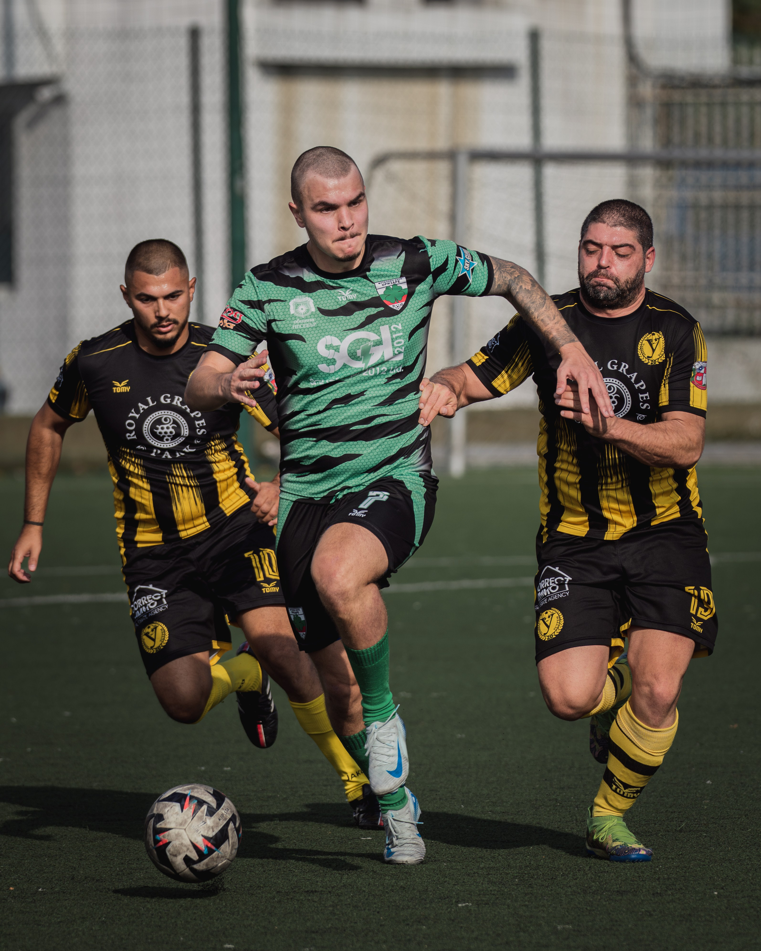 Football. Sports photography