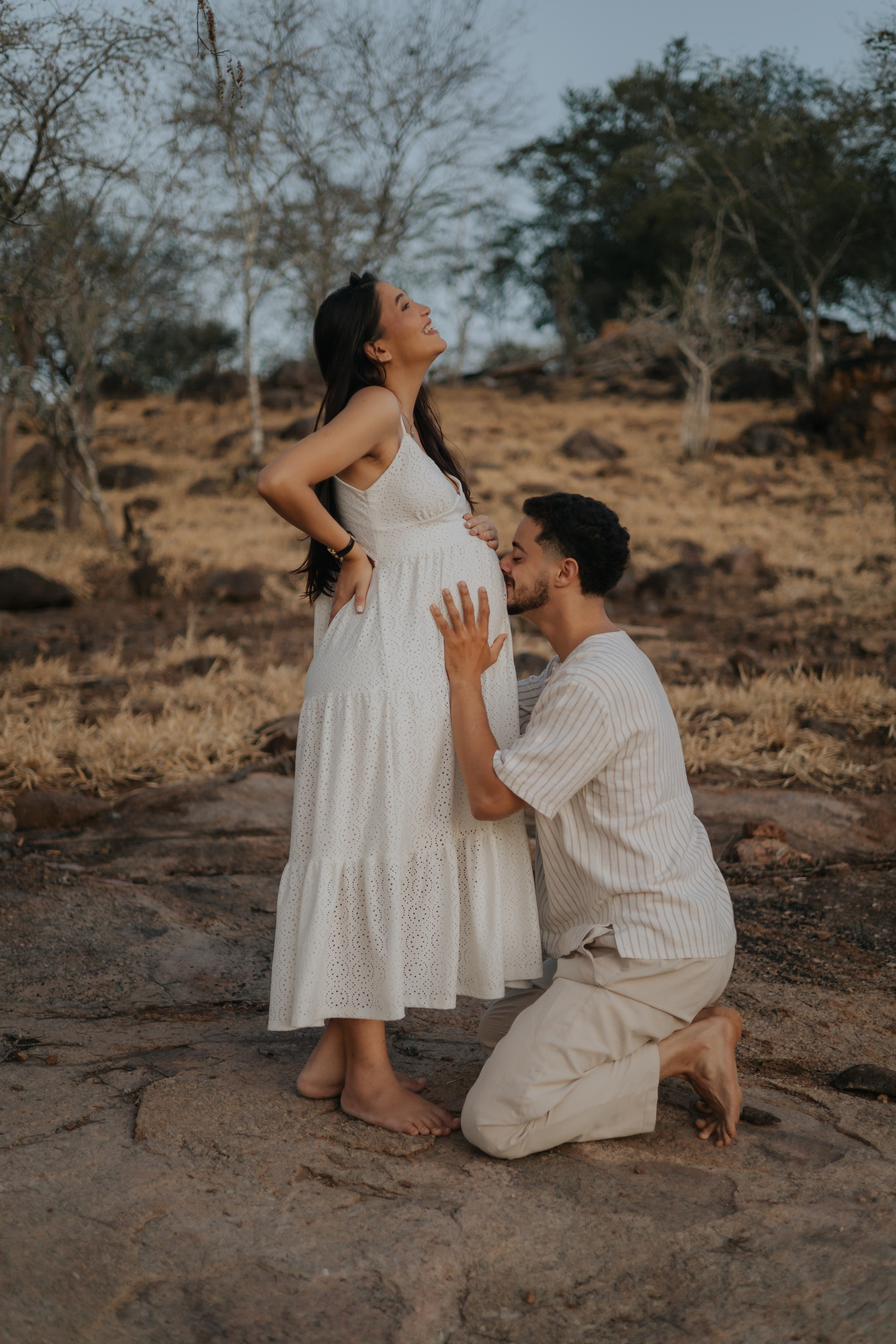 Ensaio Gestante. Fotógrafo Richard Silvestre — Casamentos na Bahia
