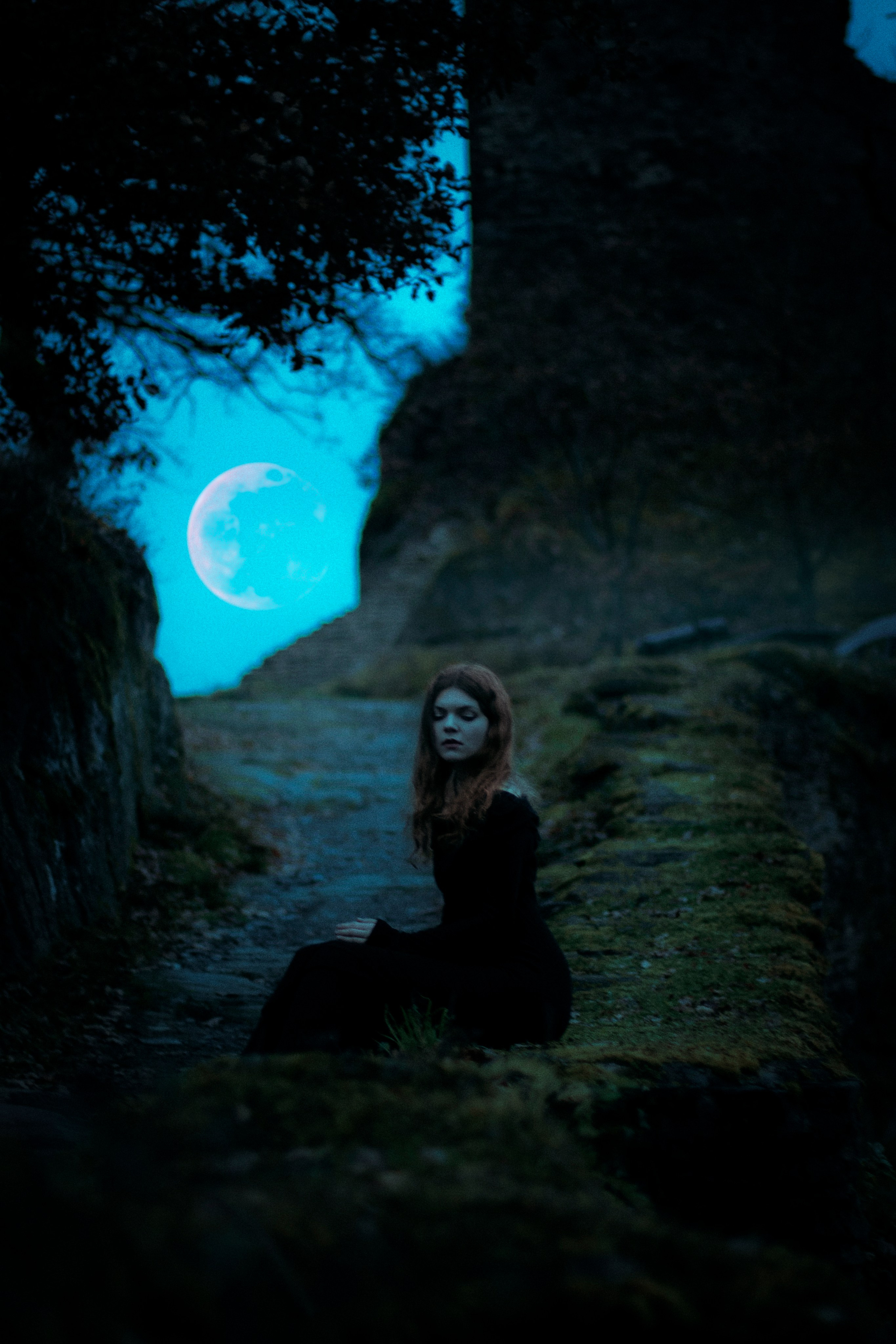 Self Portraits. Yana — Cinematic Photoshoots in Minsk