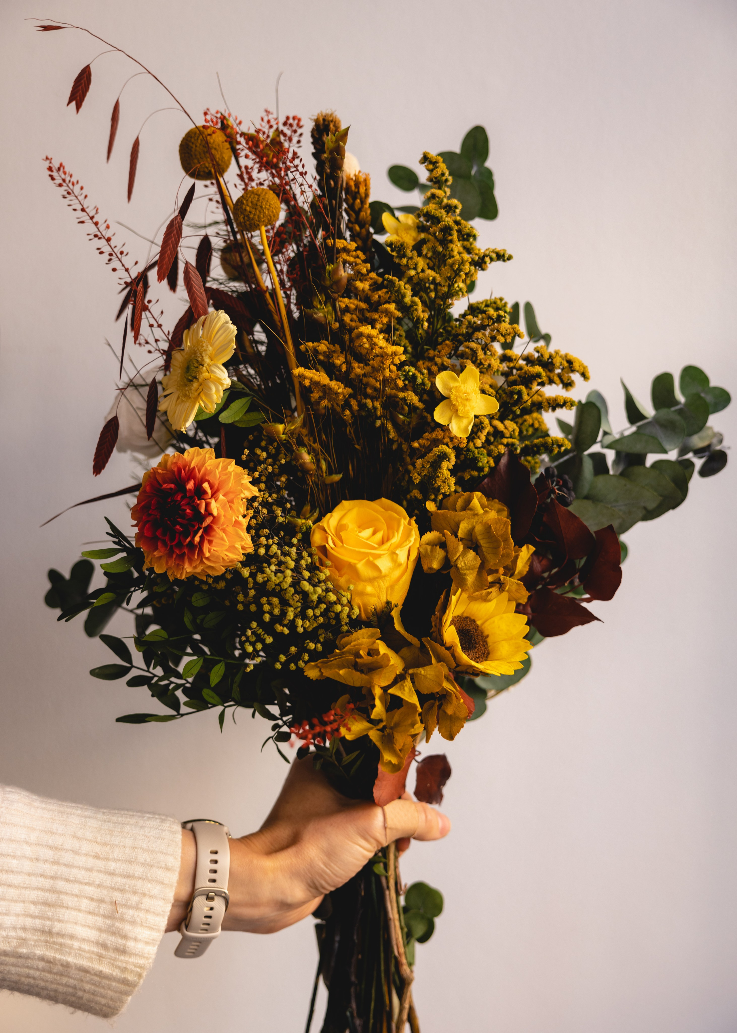 Wow blomster. Professional wedding photographer in Copenhagen, Denmark — Julia Byron