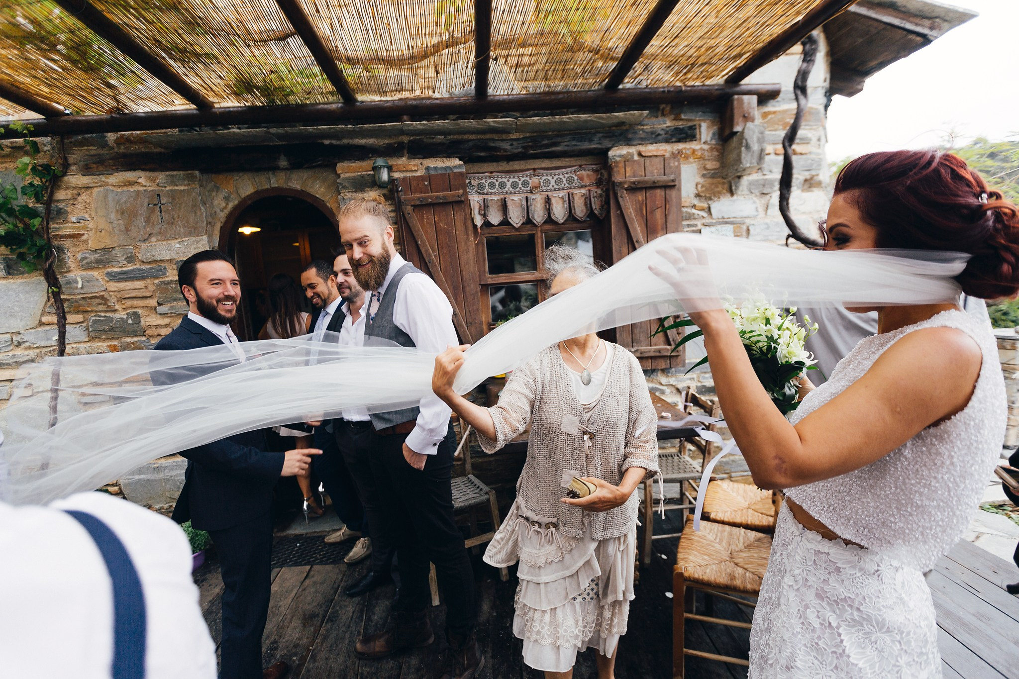 Gavin & Jessica, Evia. Denny Savon — Photographer in Santorini | Weddings, Love Stories & Flying Dress