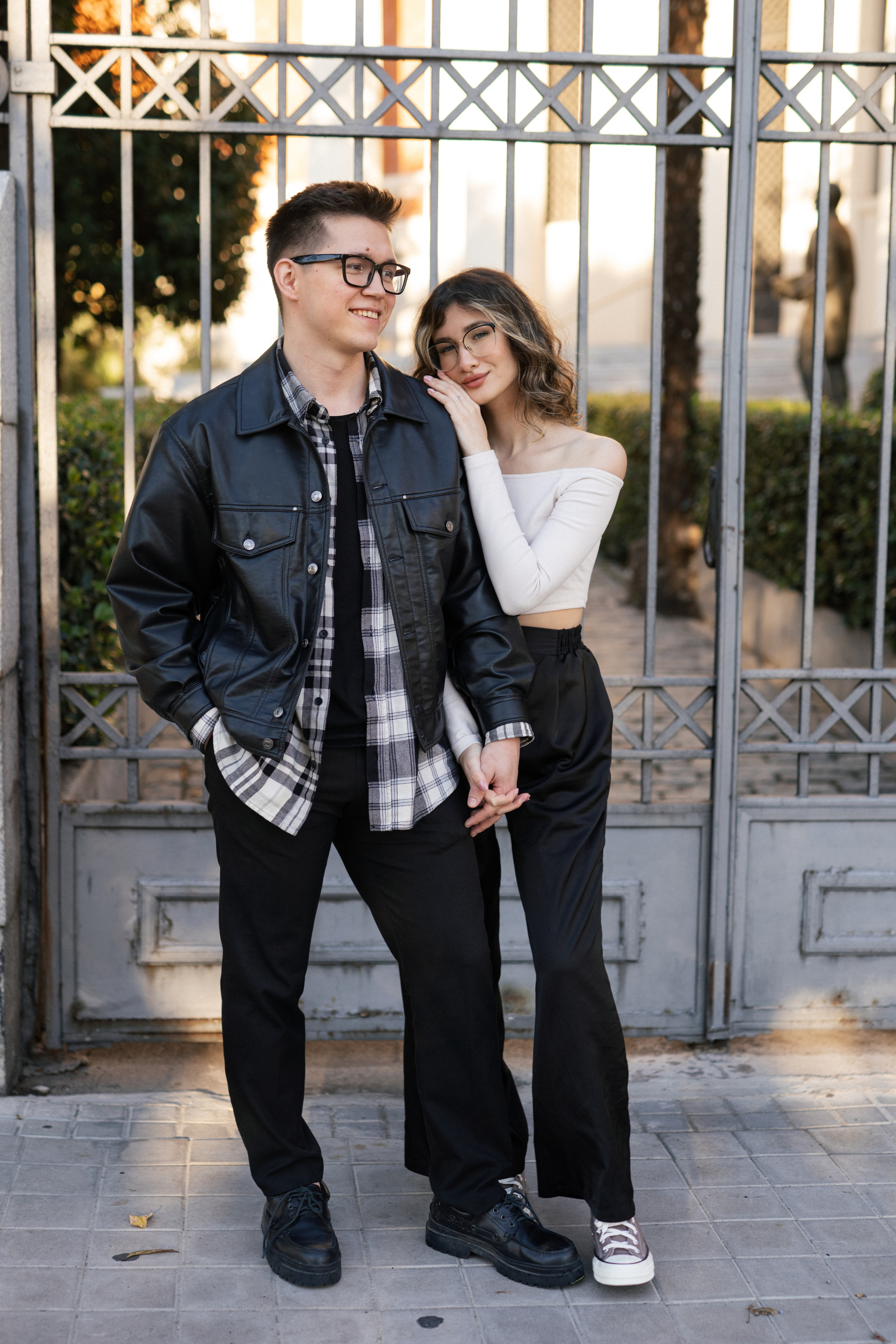 Fotógrafo de parejas en Madrid. Sesión de love story profesional. Sesión de retrato profesional. Fotógrafo en Madrid, España. Alyona Belyaninova