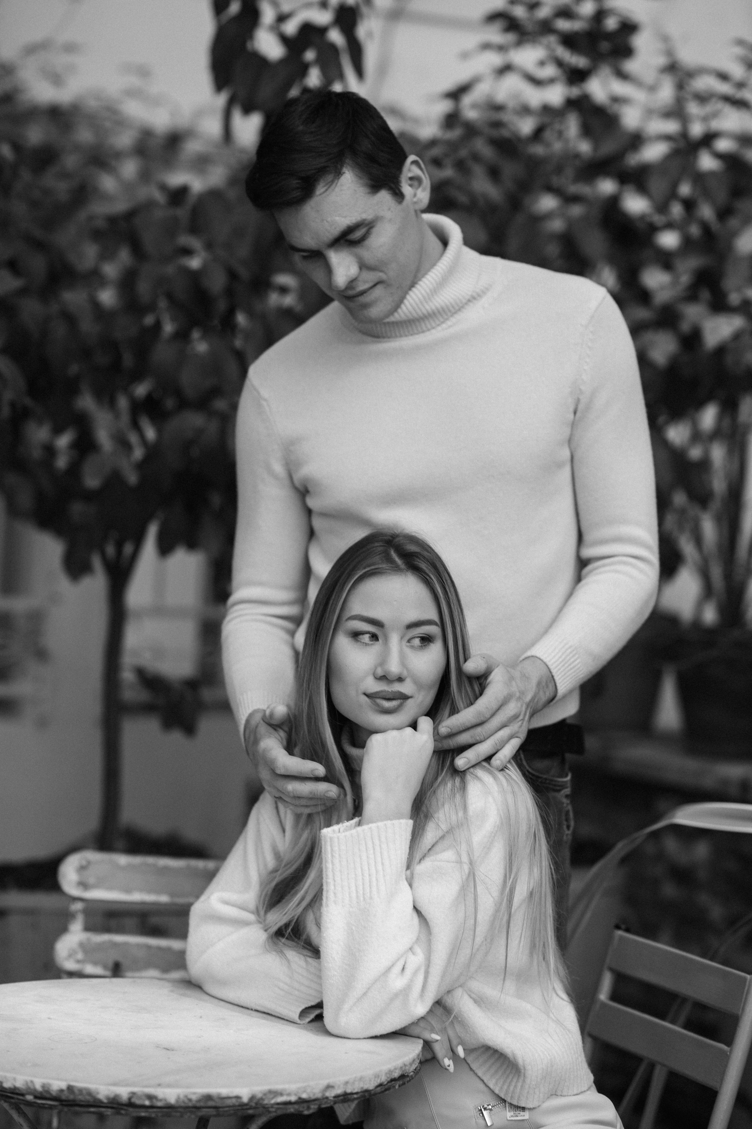 Fotógrafo de parejas en Madrid. Sesión de love story profesional. Sesión de retrato profesional. Fotógrafo en Madrid, España. Alyona Belyaninova