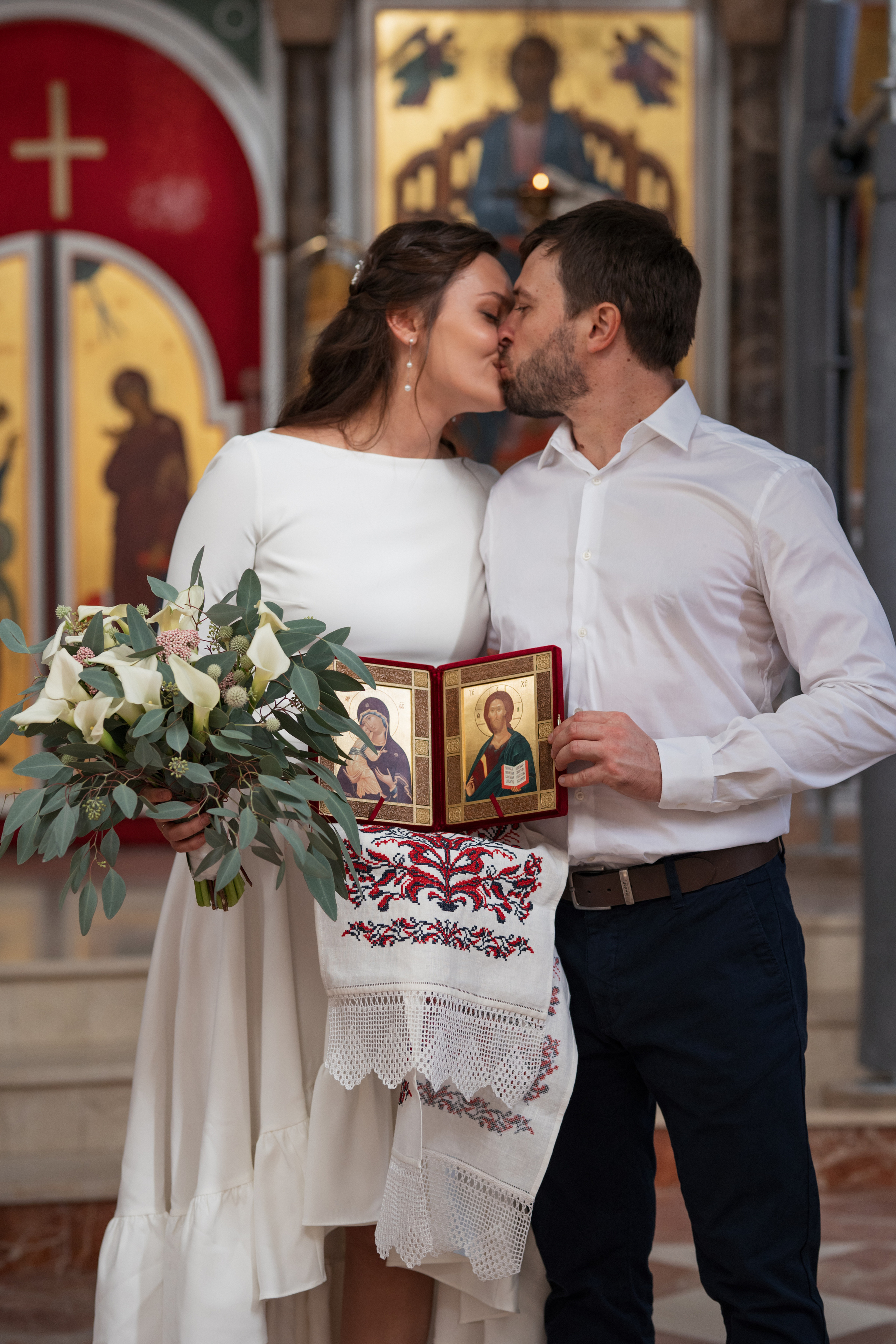 Church wedding Photography. religious wedding photographer. Photographer in Madrid, Spain. Alyona Belyaninova
