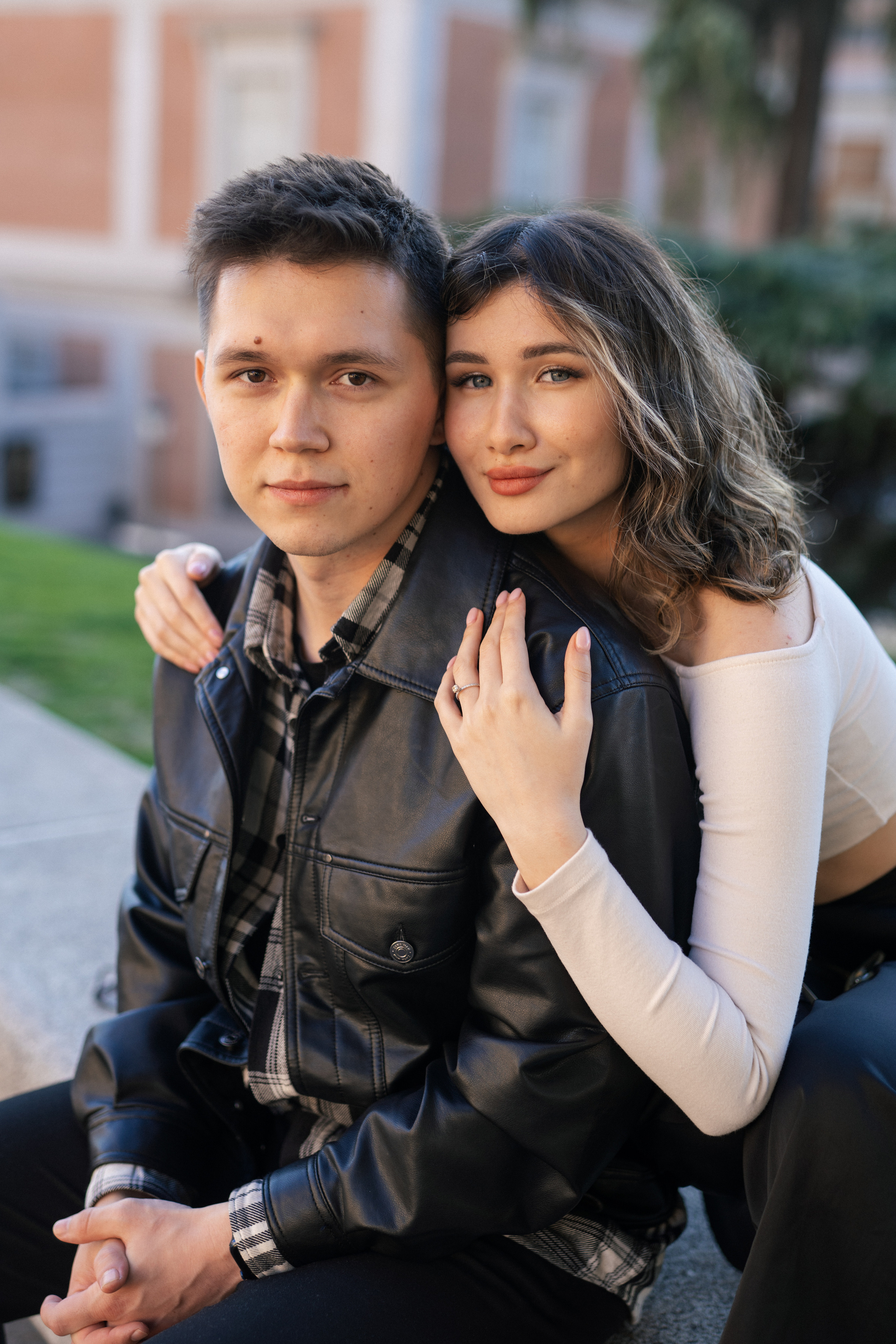 Fotógrafo de parejas en Madrid. Sesión de love story profesional. Sesión de retrato profesional. Fotógrafo en Madrid, España. Alyona Belyaninova