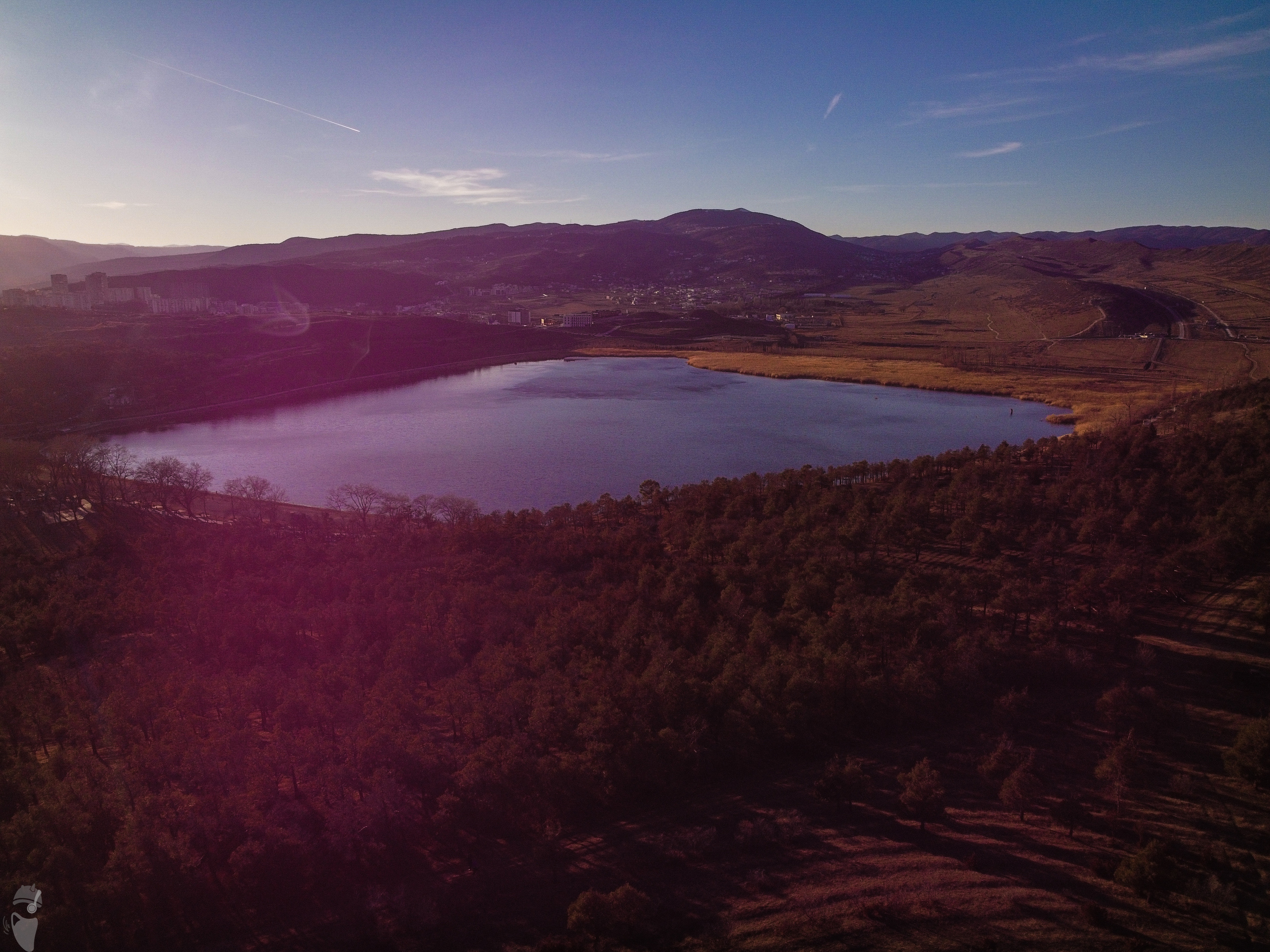 LISI lake. From the sky!. VVoPoL