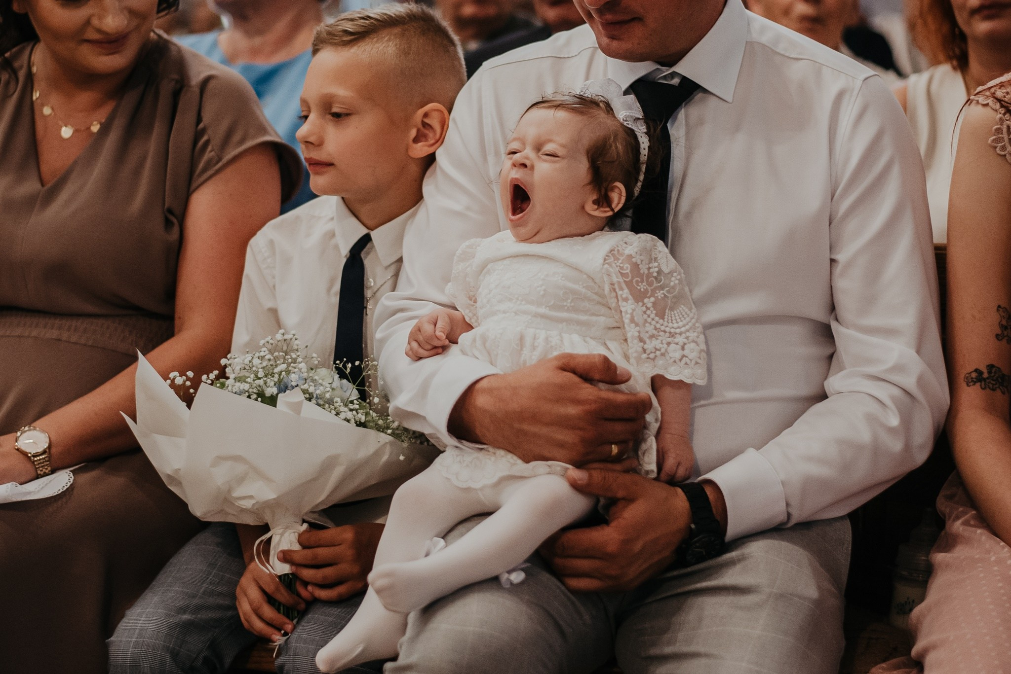 Chrzest Święty Klary. Dominika Strachacka Fotografia | Fotograf ślubny i rodzinny Opole Lubelskie Lublin