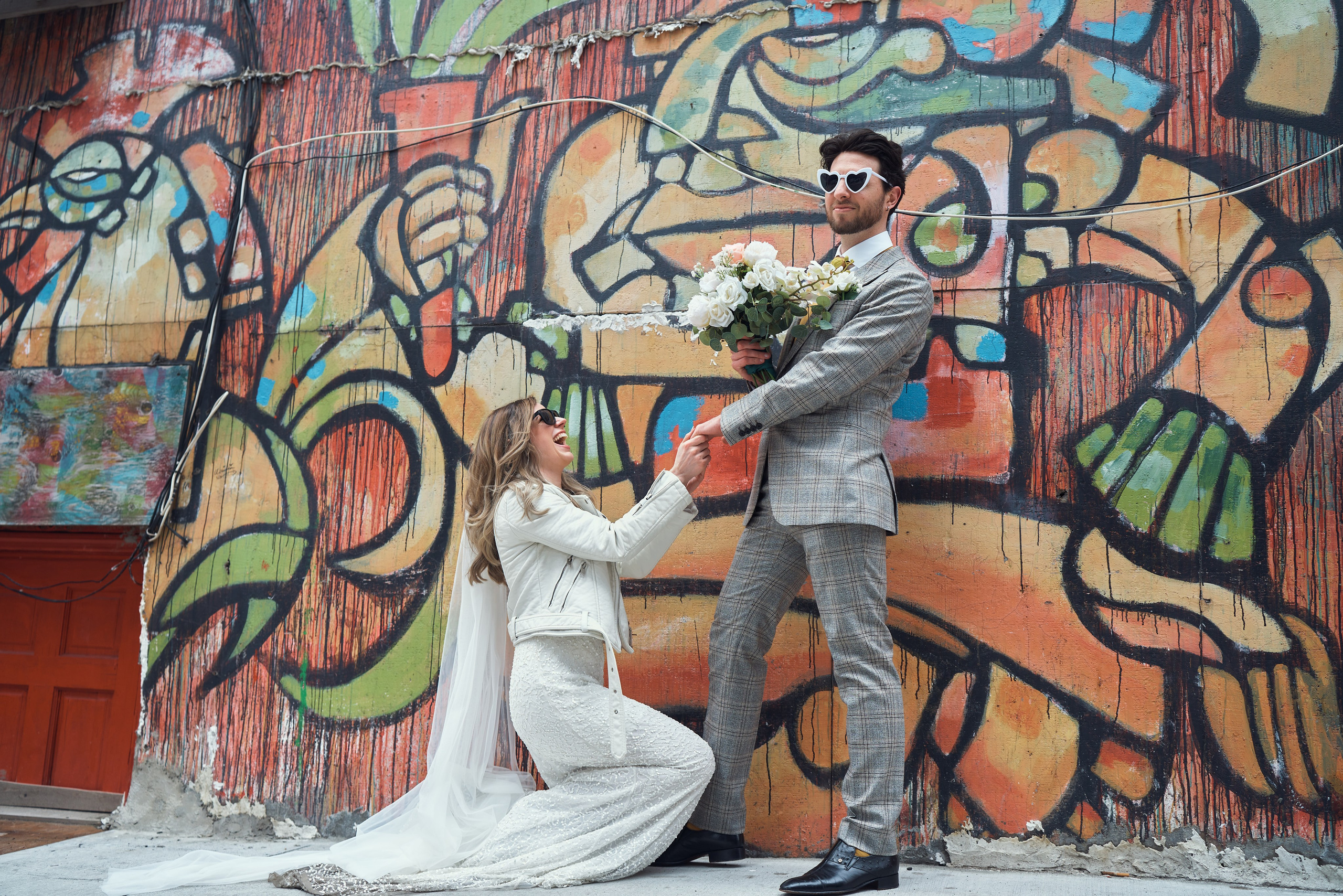 Sarah & George, NYC. Alex Pedan photography