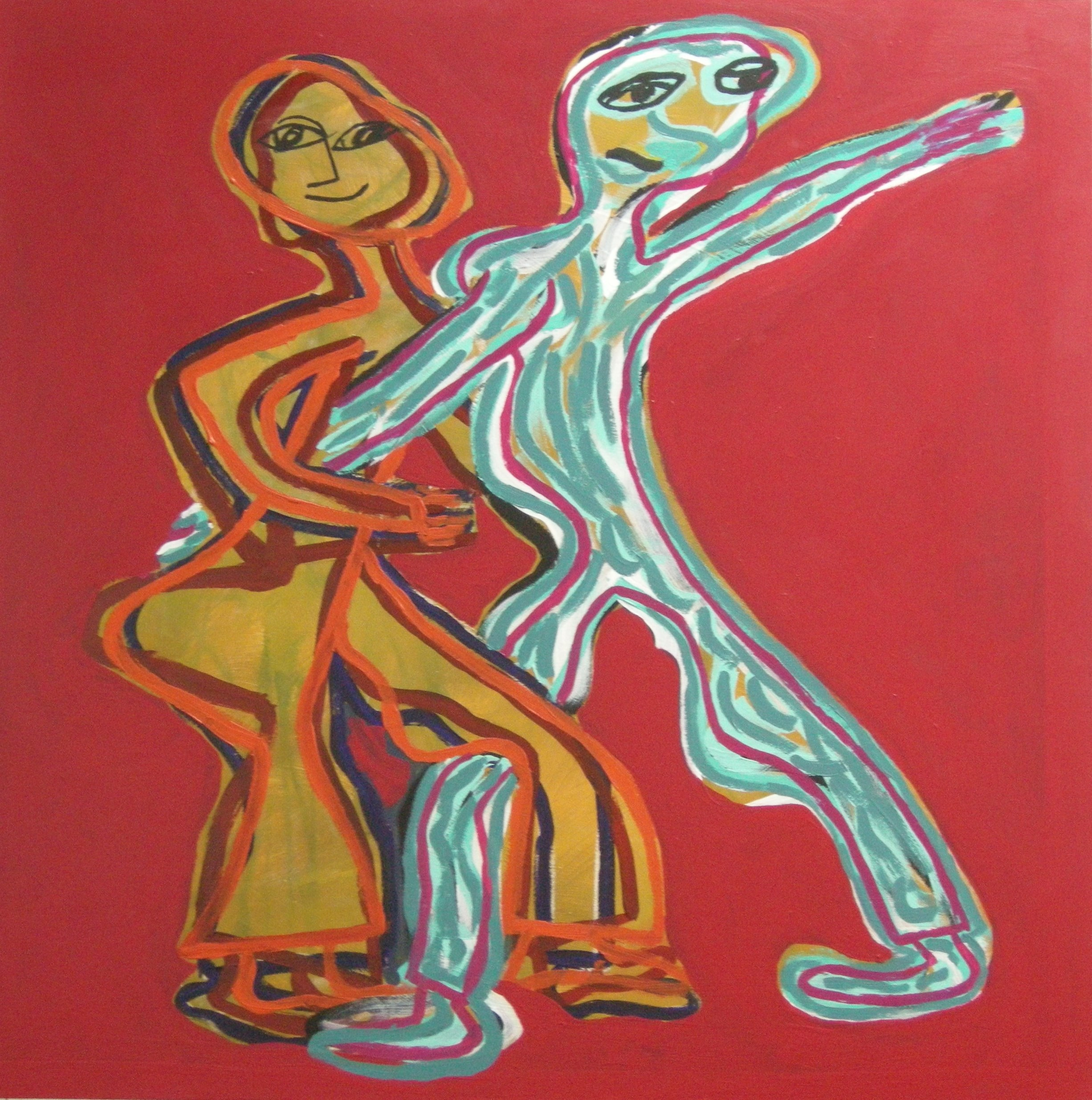 Tanzende 2009 - 100x100