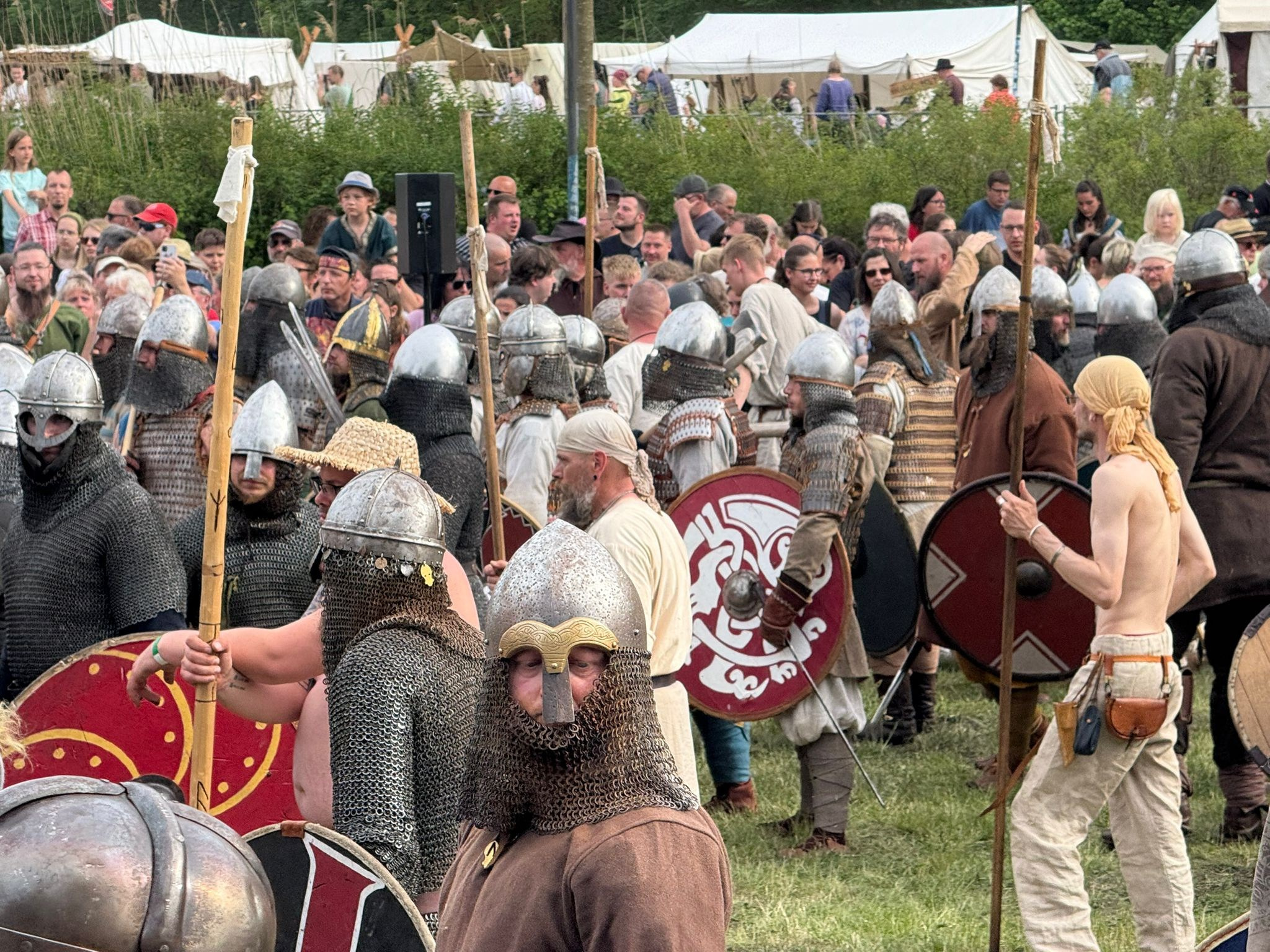 Фестиваль «Нойштадт» 2024 — клуб Нортман, реконструкция викингов в Германии. КРиС «Нортман»