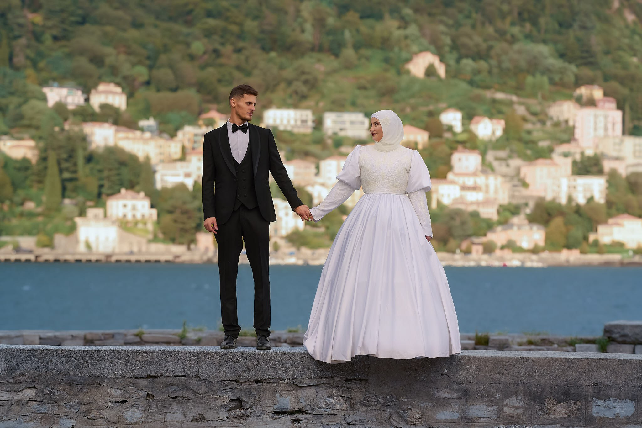 Jasmina & Vale. Fotografo matrimonio Lago di Como Ferrari Media Production
