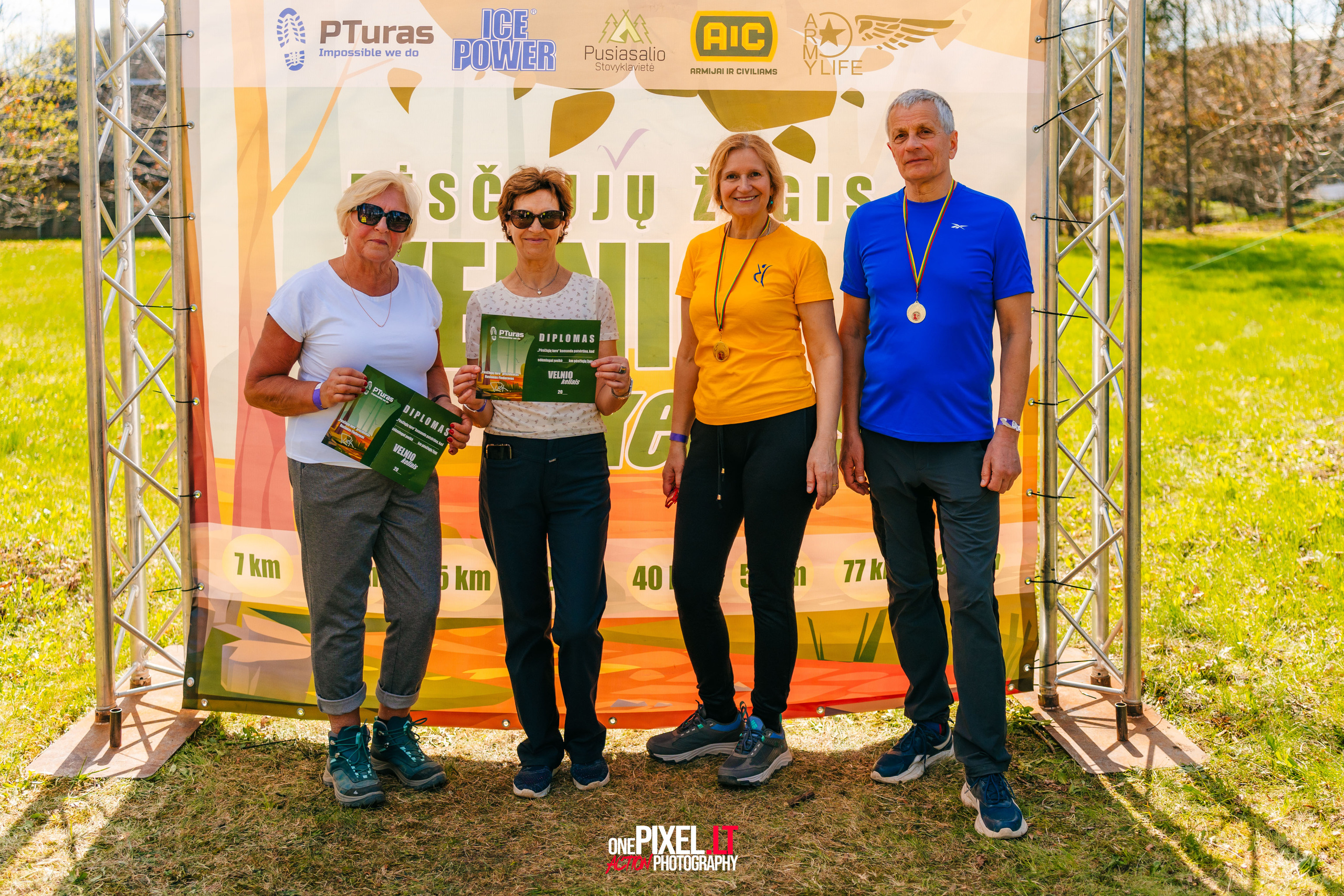 Žygis PTuras — Velnio keliais 2023. OnePIXEL