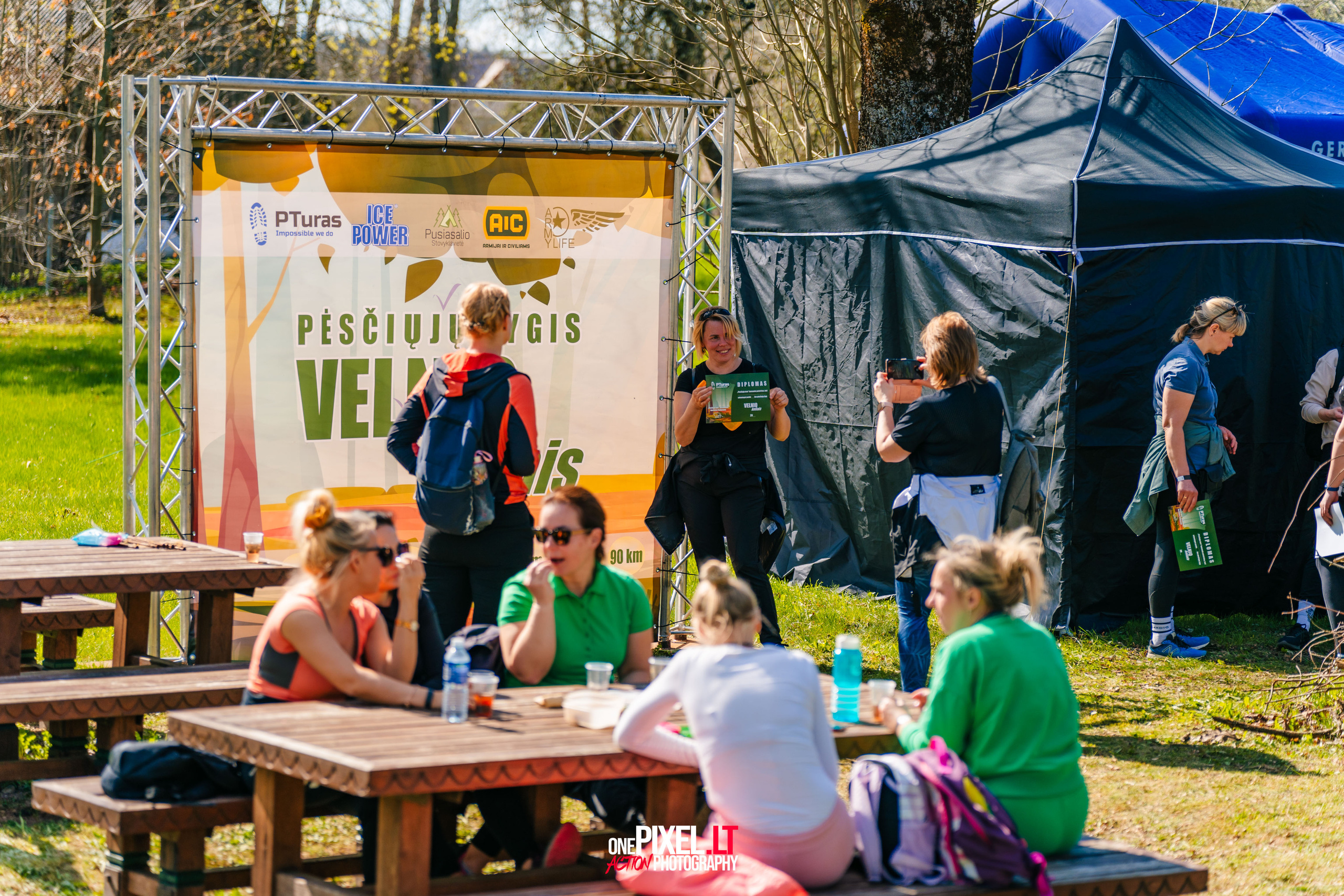 Žygis PTuras — Velnio keliais 2023. OnePIXEL