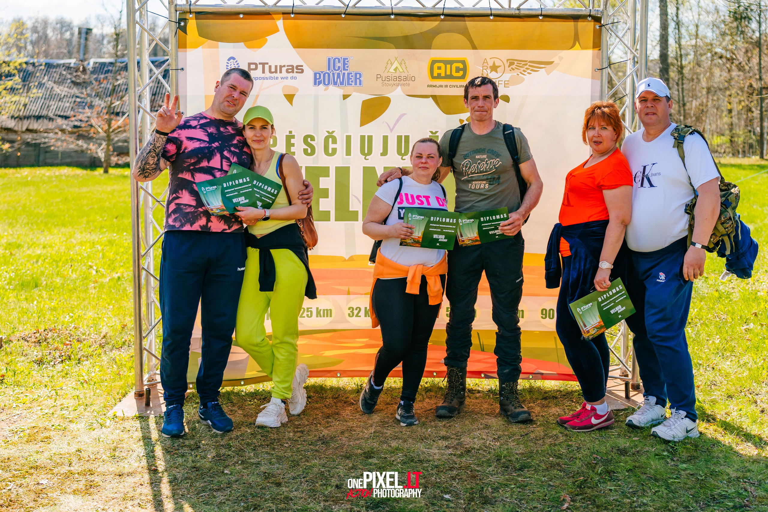 Žygis PTuras — Velnio keliais 2023. OnePIXEL