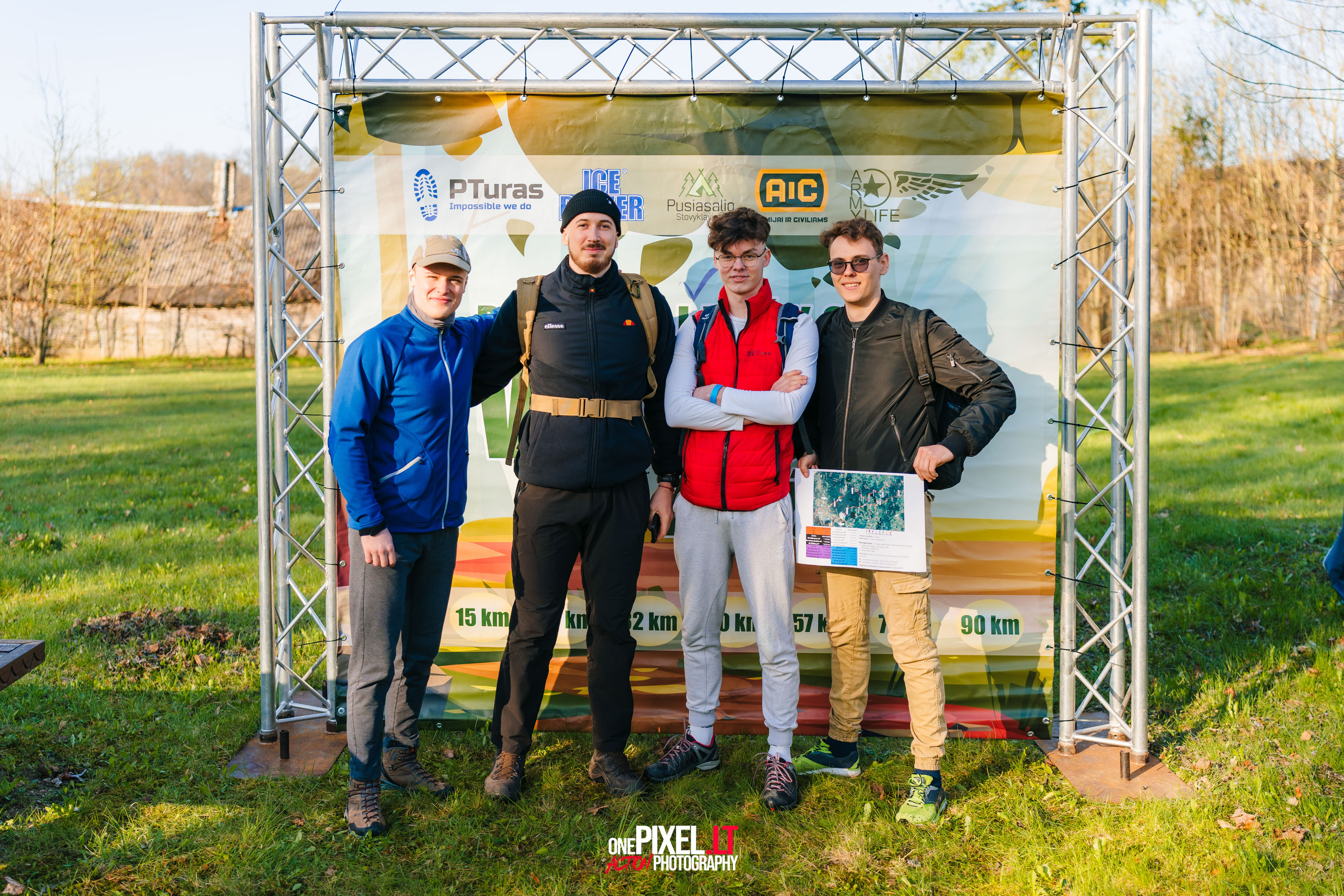 Žygis PTuras — Velnio keliais 2023. OnePIXEL