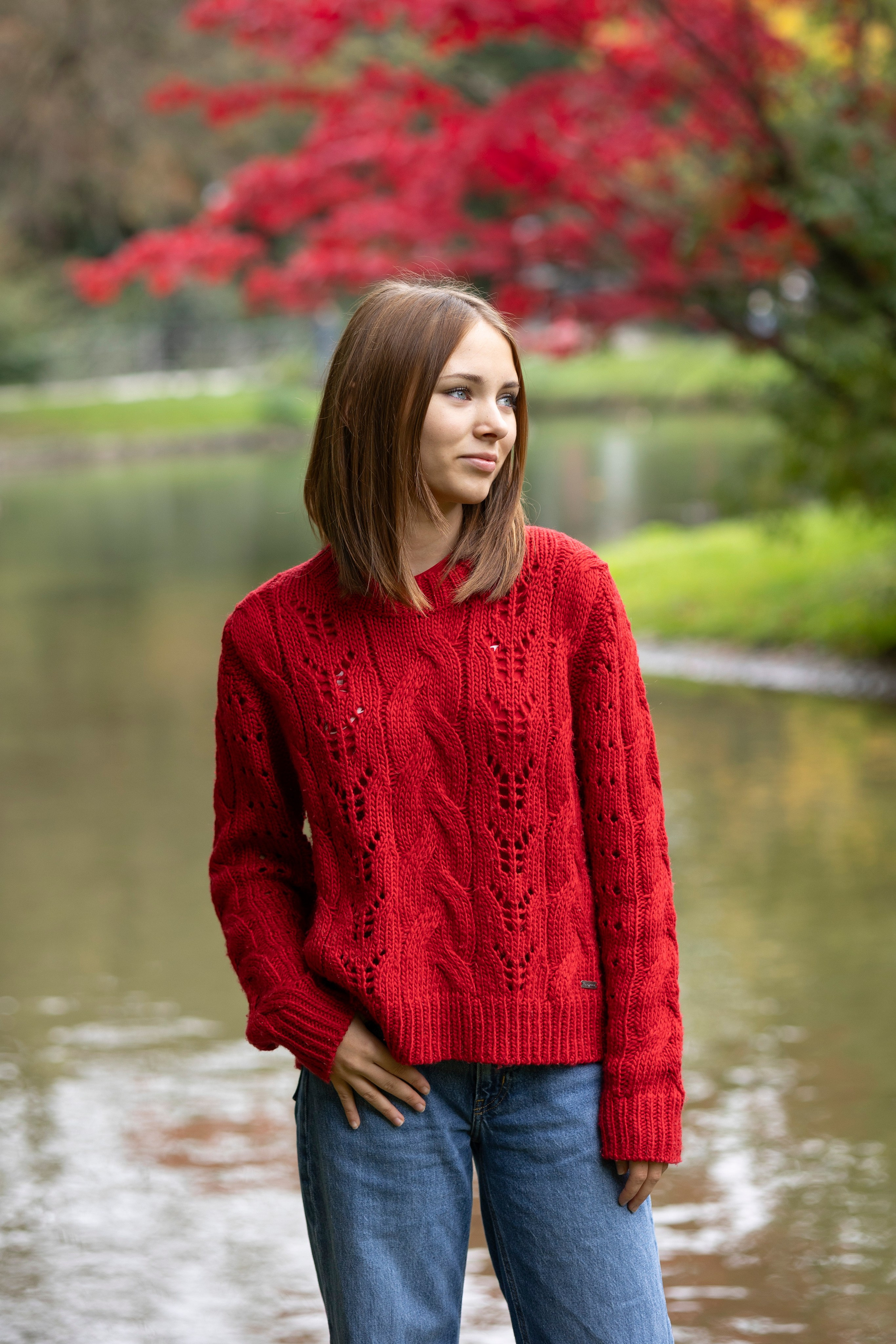 Autumn. Photographer in Munich