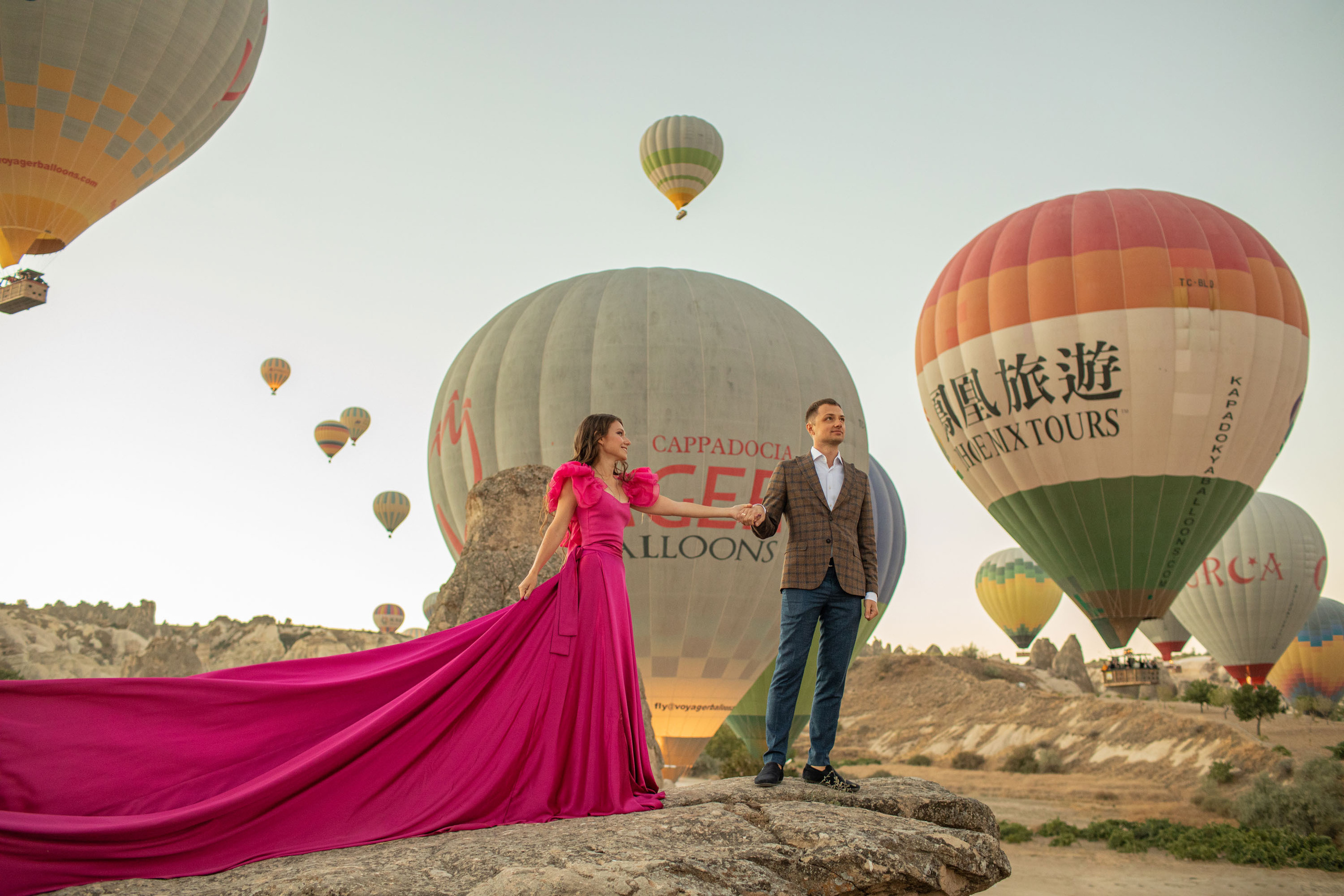 Anton & Anastasiya. Julia Ganch I Fashion Wedding Photography I Cappadocia Turkey