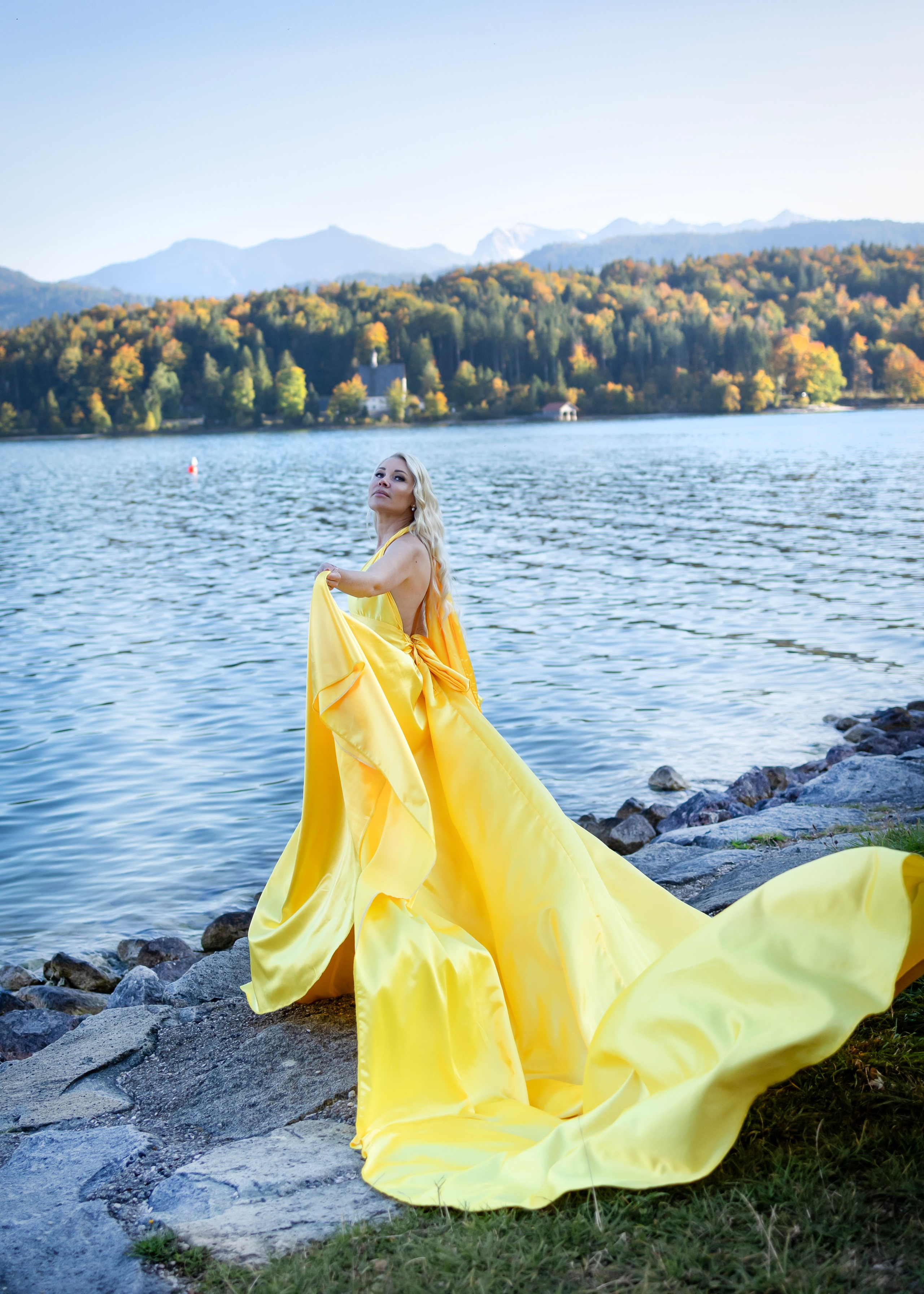 Lake. Photographer in Munich