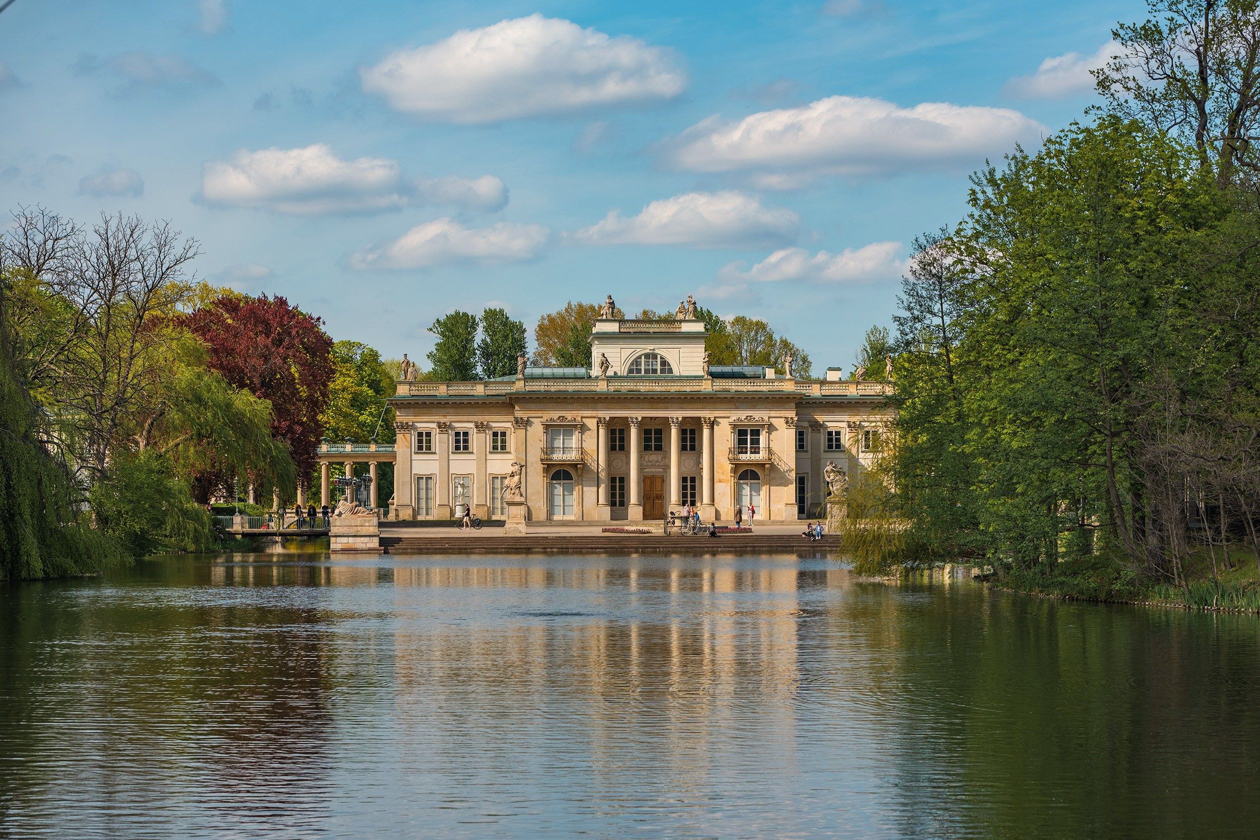 Royal Baths Park — Warsaw. Photographer in Yerevan