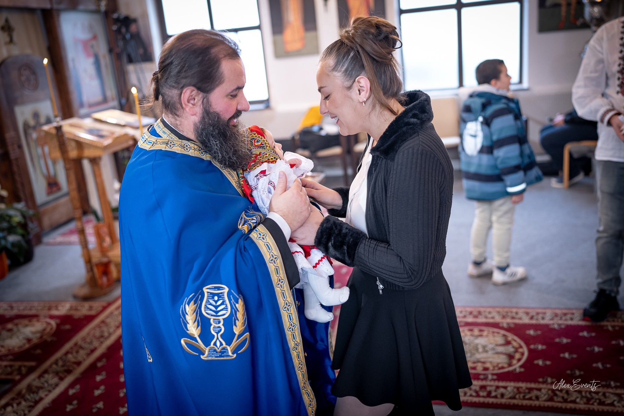 Elara' baptism — Agerbæk Church. AlexEvents | Wedding and Baptism Photographer & Videographer in Denmark and Germany