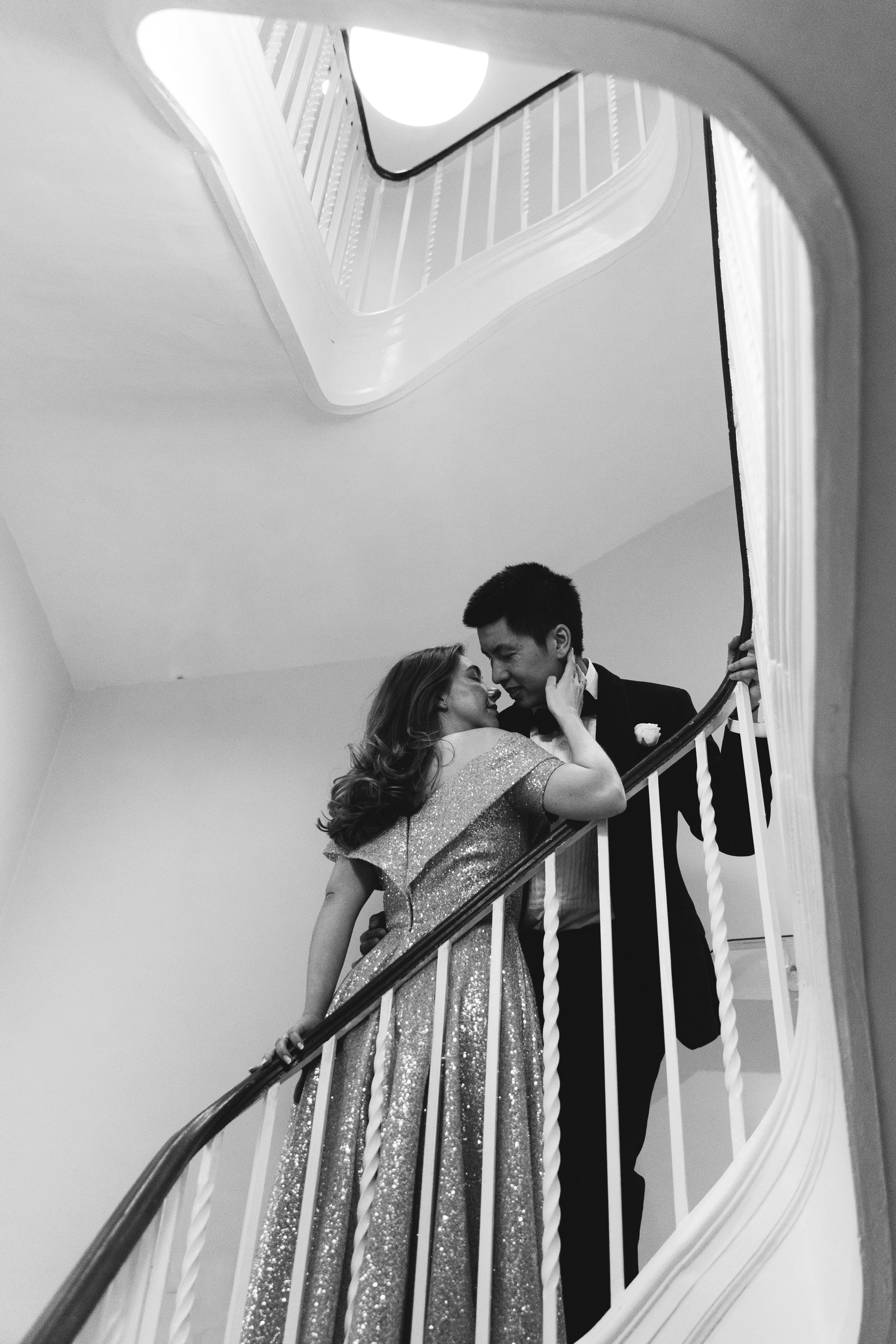 Engagement Session In Boston Athenaeum