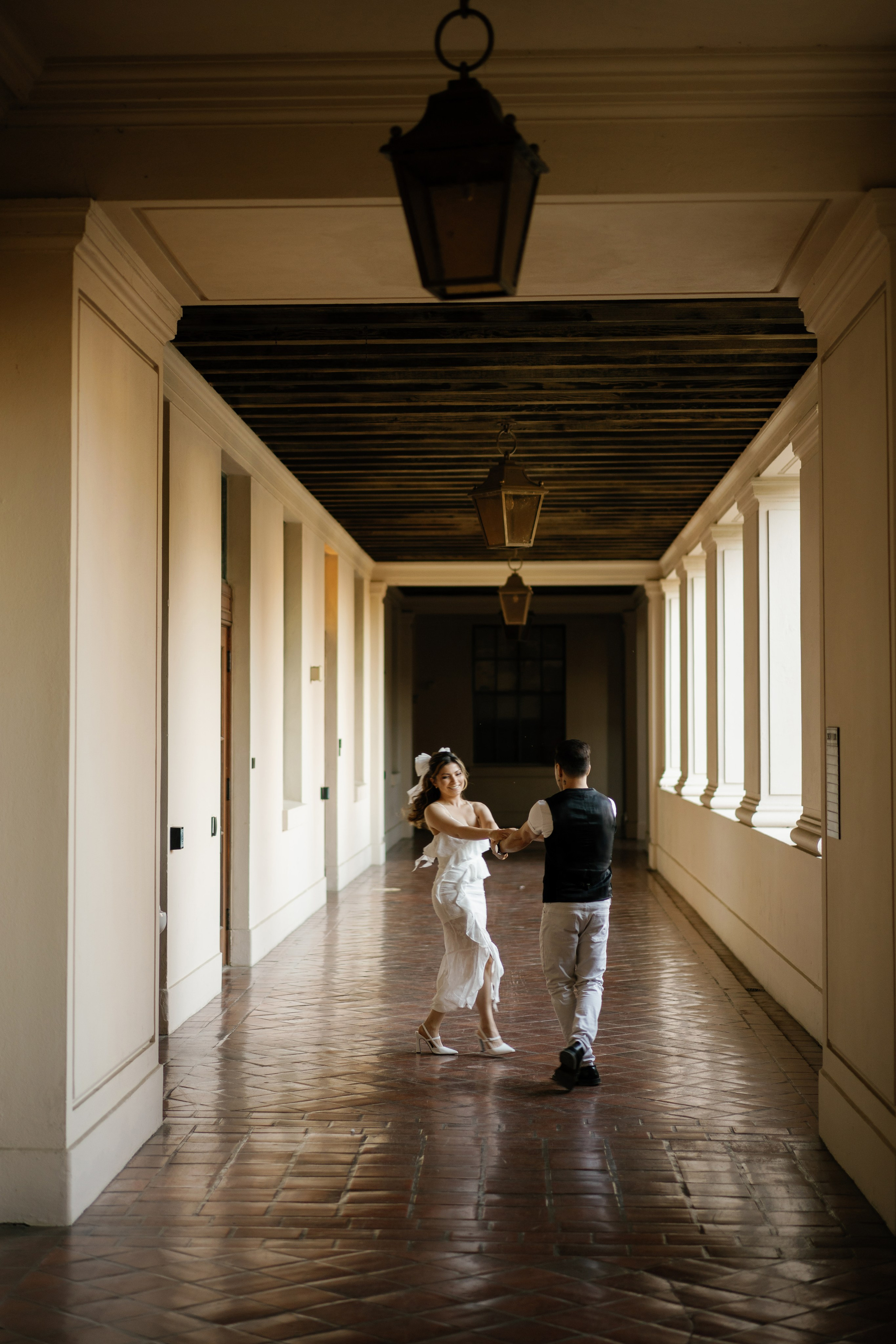 Pasadena City Hall Engagement Photoshoot, California. Wedding Photography & Videography Team in California, Los Angeles, San Francisco, San Diego and Travel