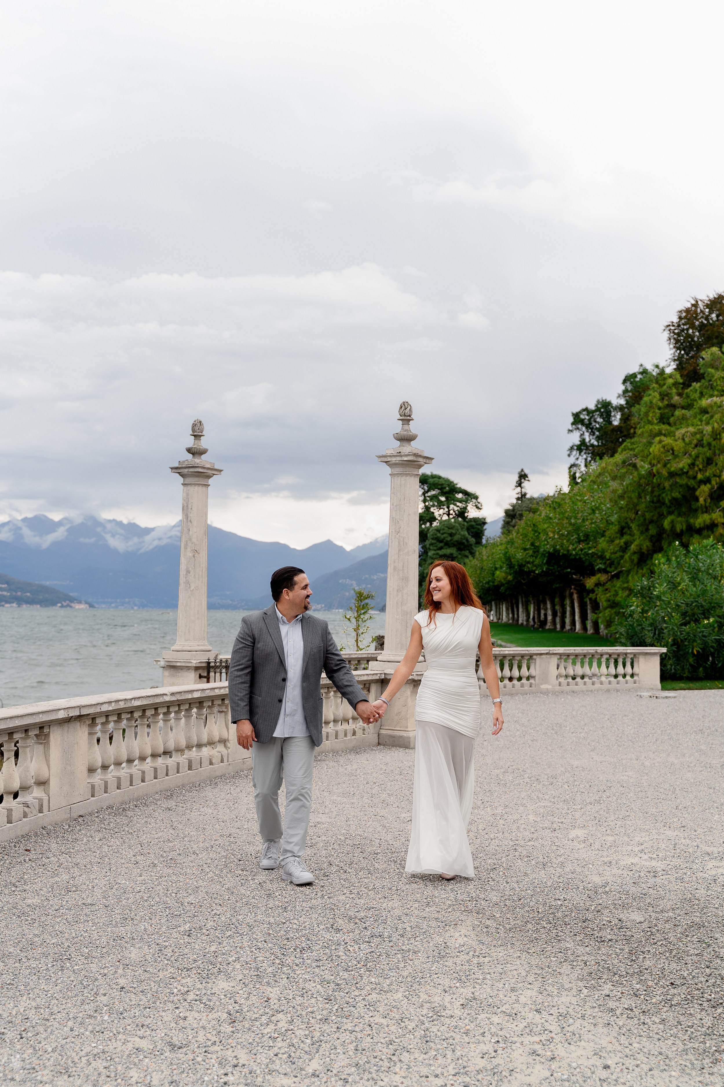 Villa Melzi Secret Proposal in Bellagio. Proposal Photographer in Lake Como