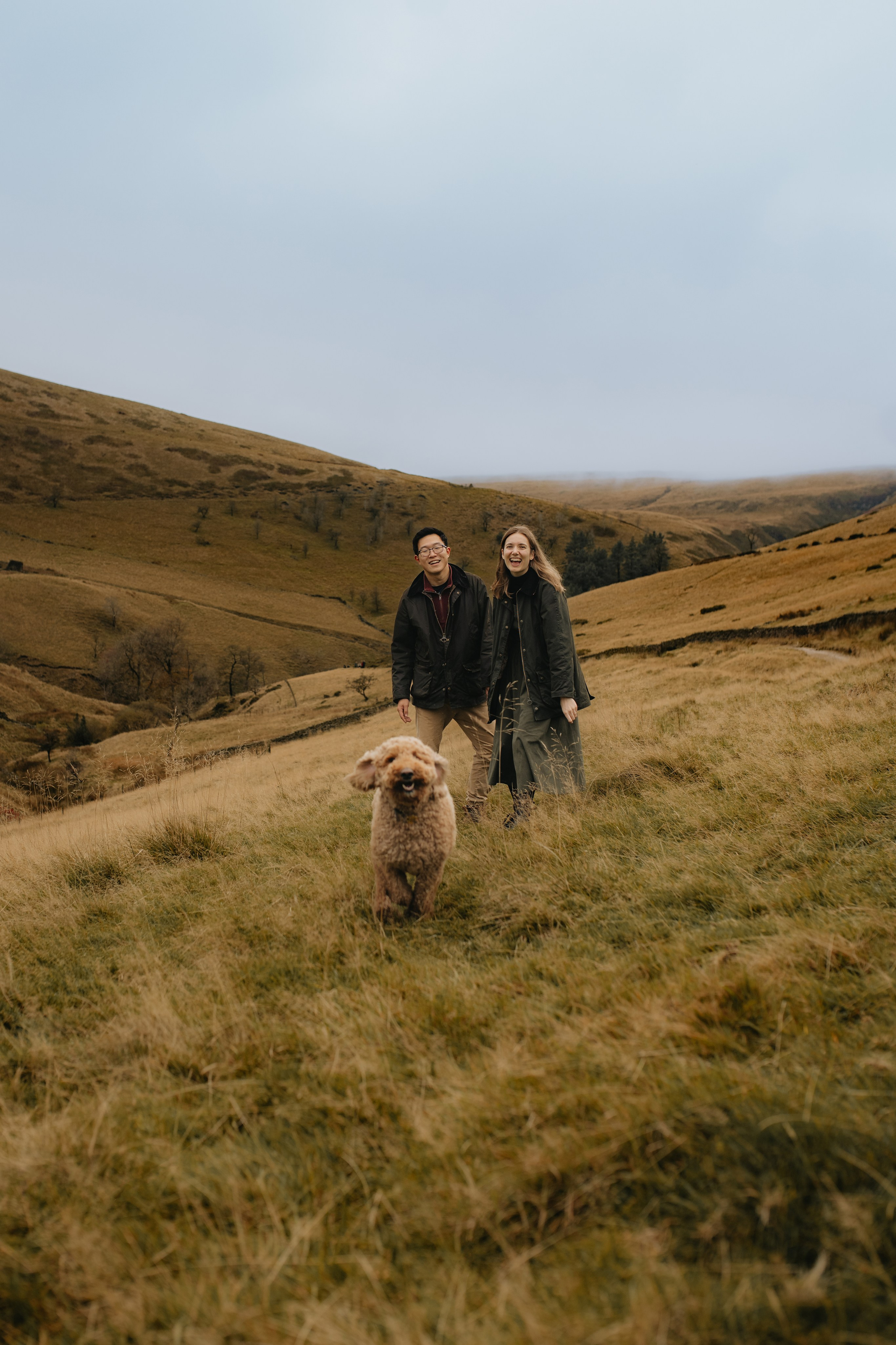 L & C in Peak District. Tania Gandrabur, photographer in West Midlands, England