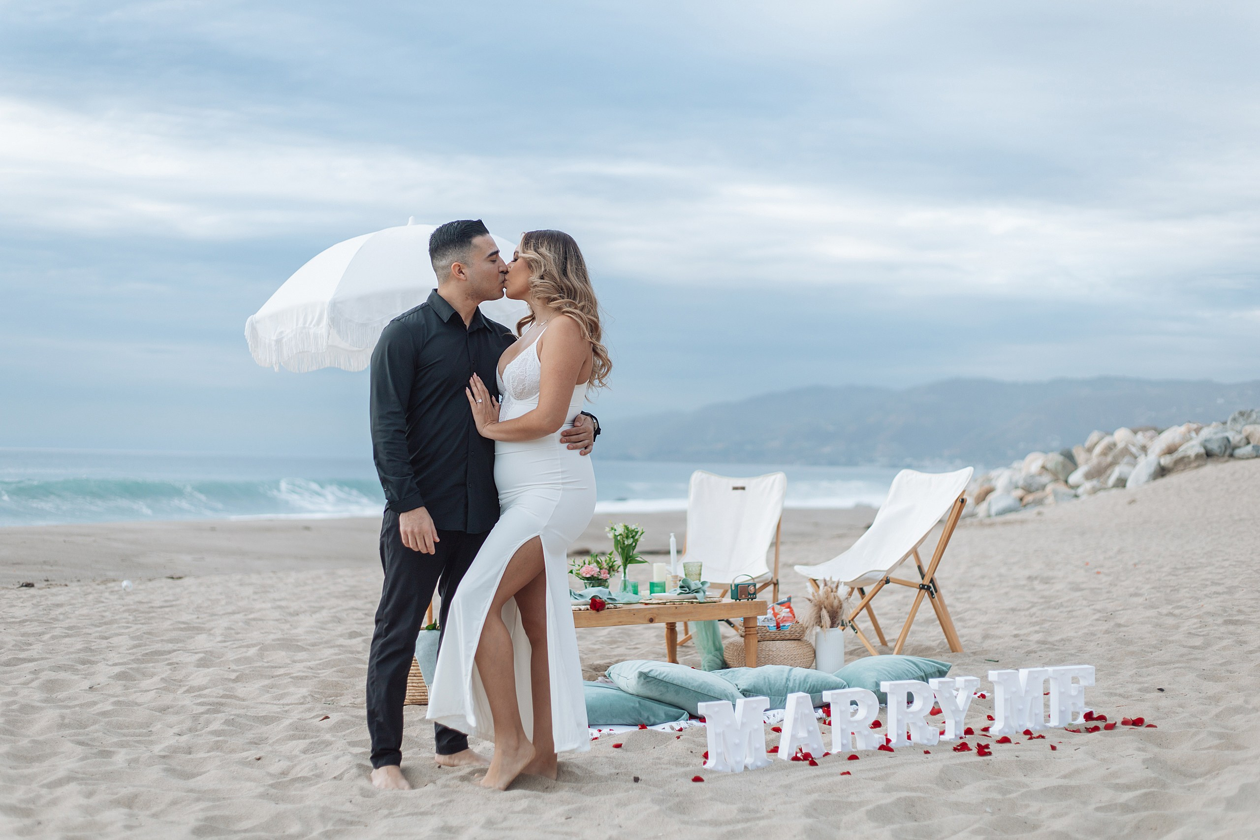 Proposal in the Malibu. Main