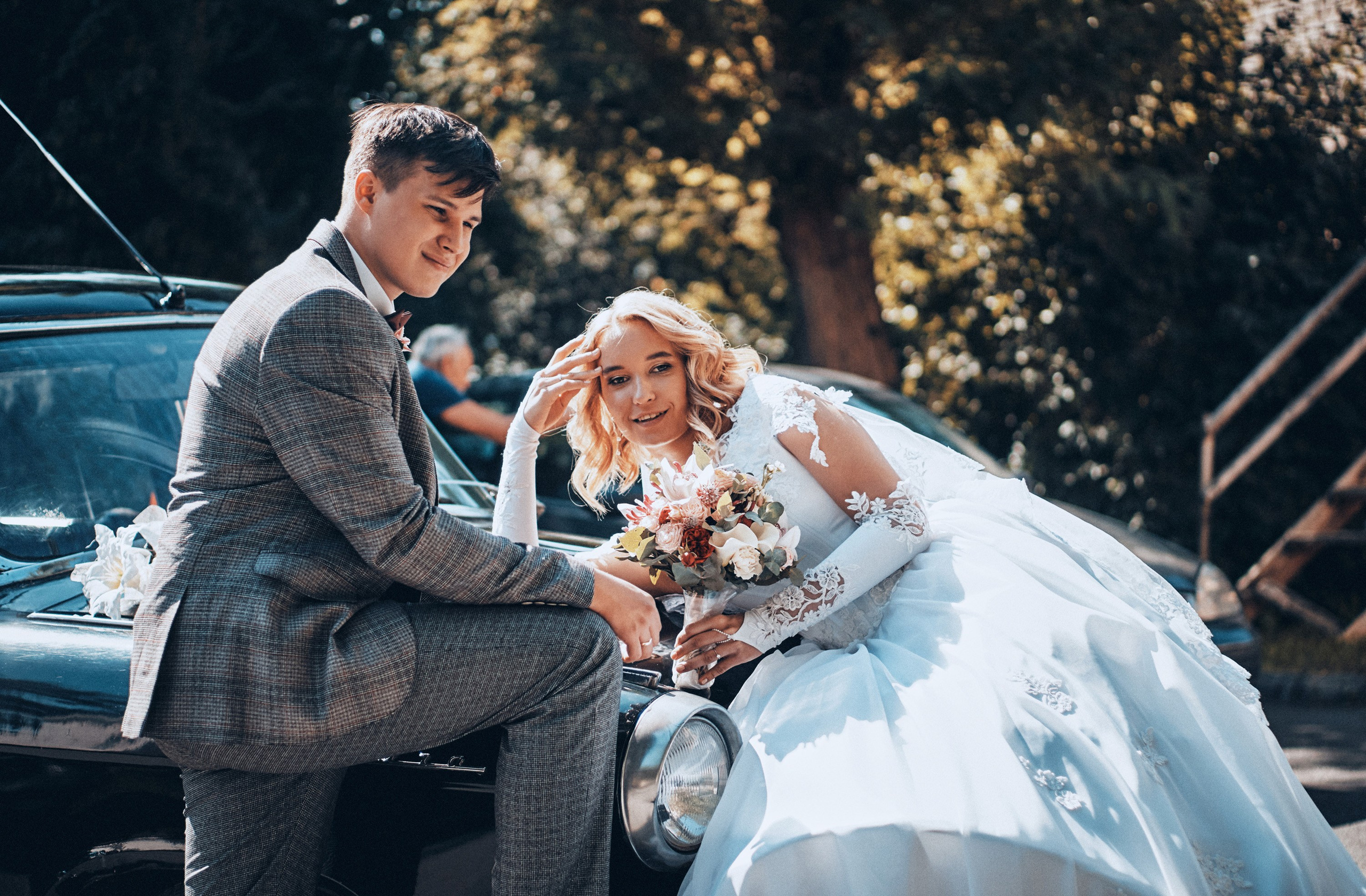 Fotografia ślubna - portret pary Młodej - Andriej Szypiłow. Andriej Szypilow - Fotografia & Wideografia